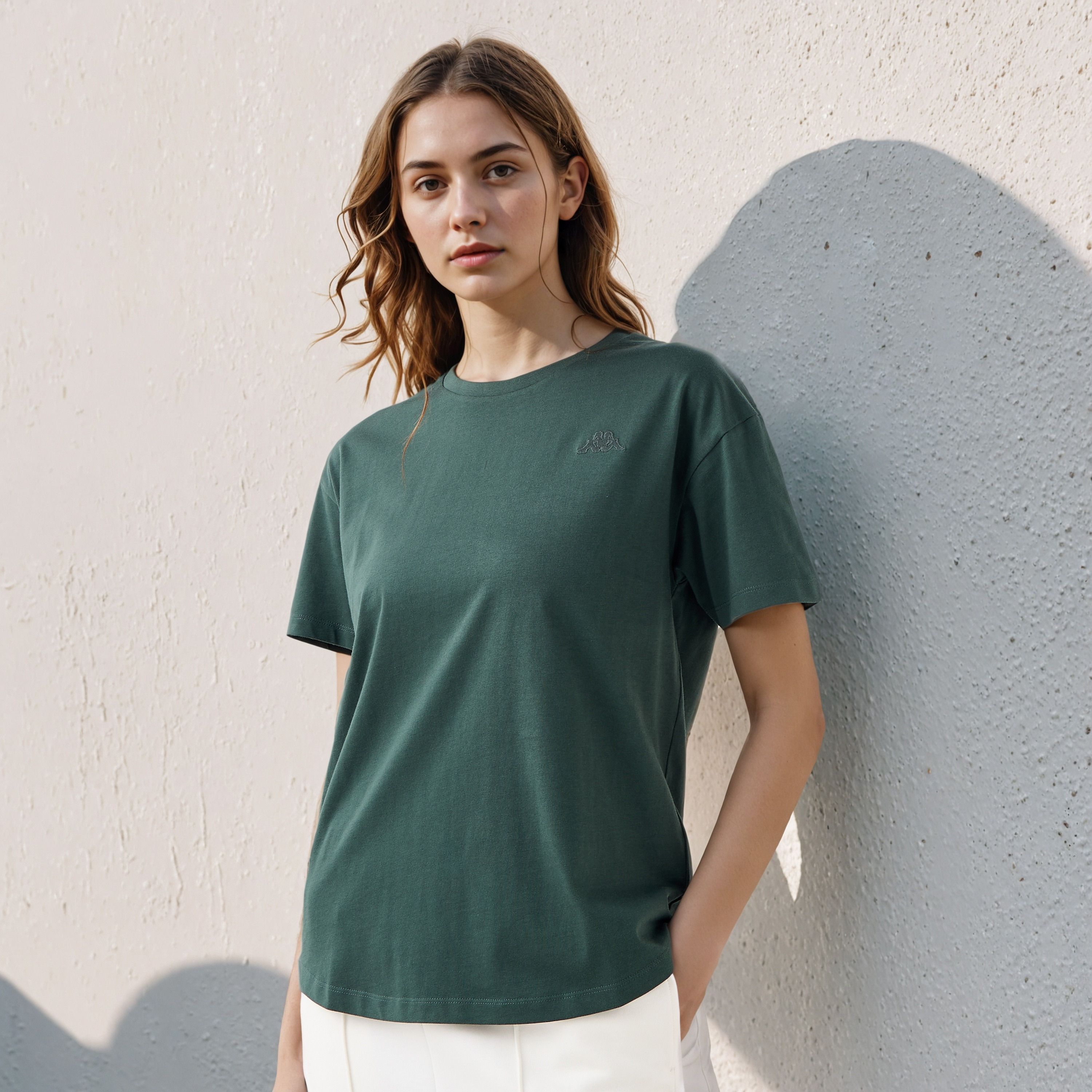تيشيرت بقصة عادية من كابا-women-clothing-tshirts-image-1