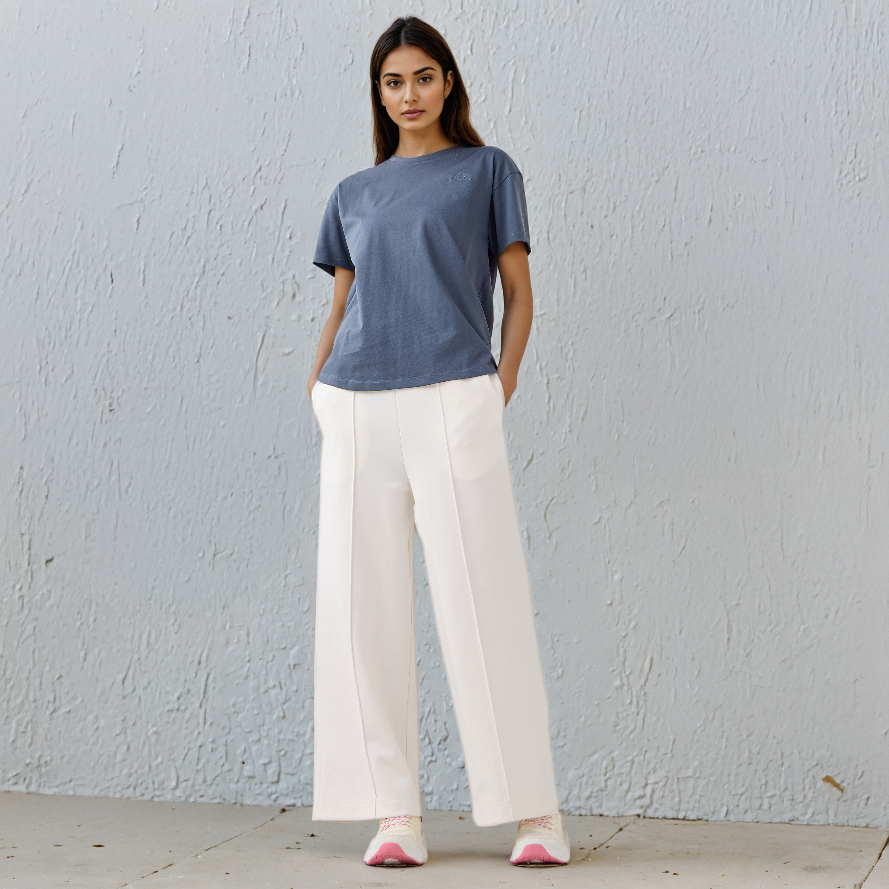 تيشيرت بقصة عادية من كابا-women-clothing-tshirts-image-2