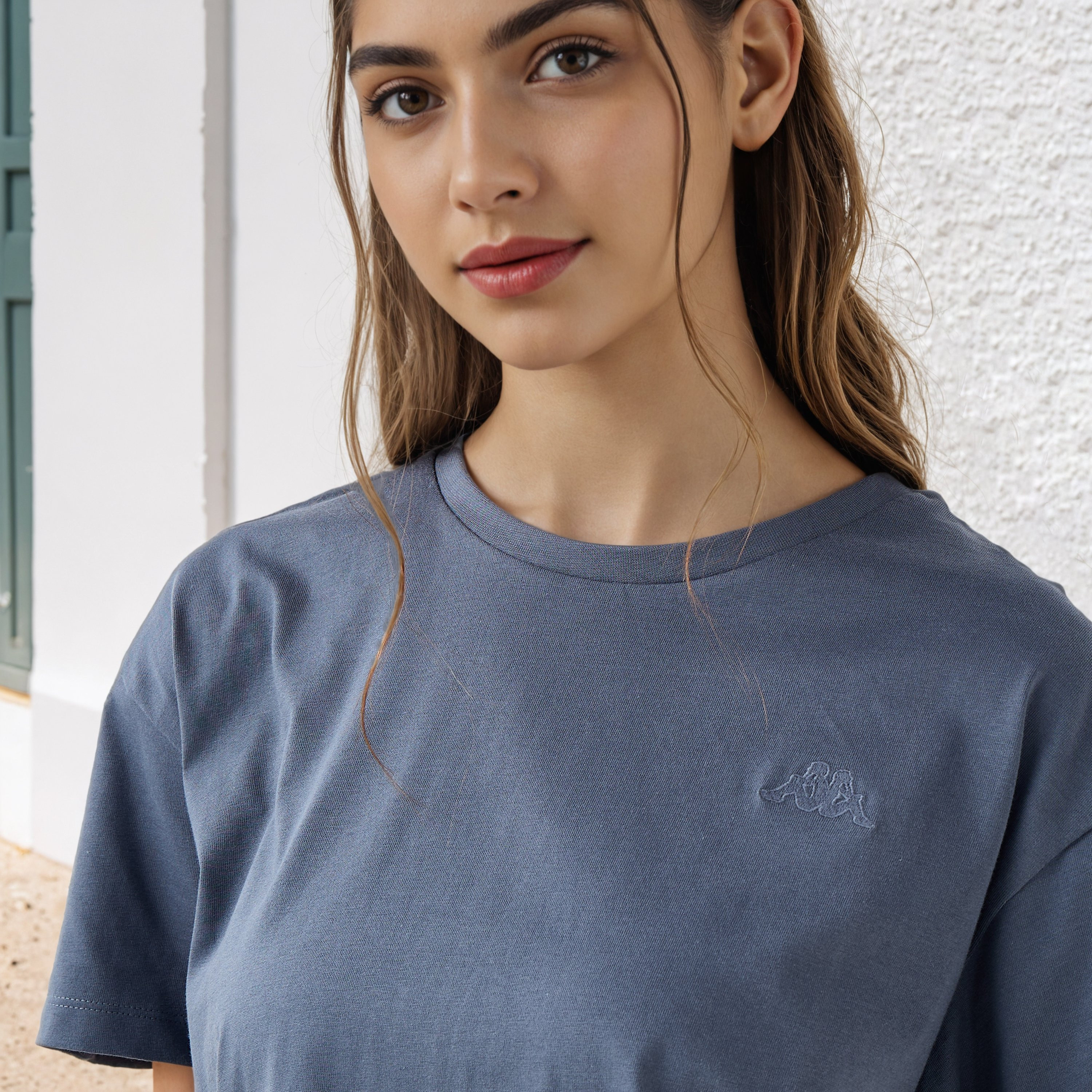 تيشيرت بقصة عادية من كابا-women-clothing-tshirts-image-4