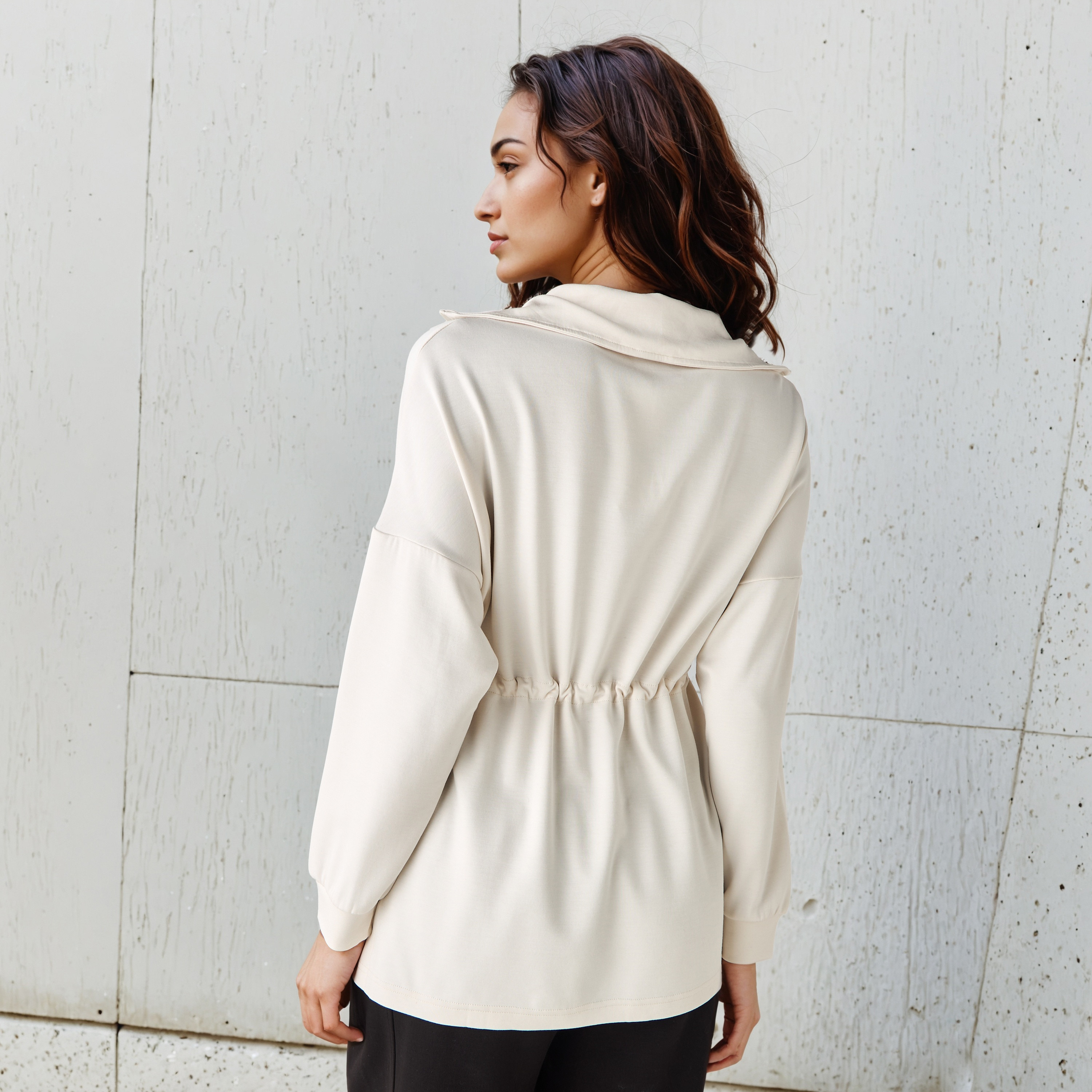 Kappa High Neck Sweatshirt-women-clothing-sportswearandactivewear-hoodiesandsweatshirts-image-4