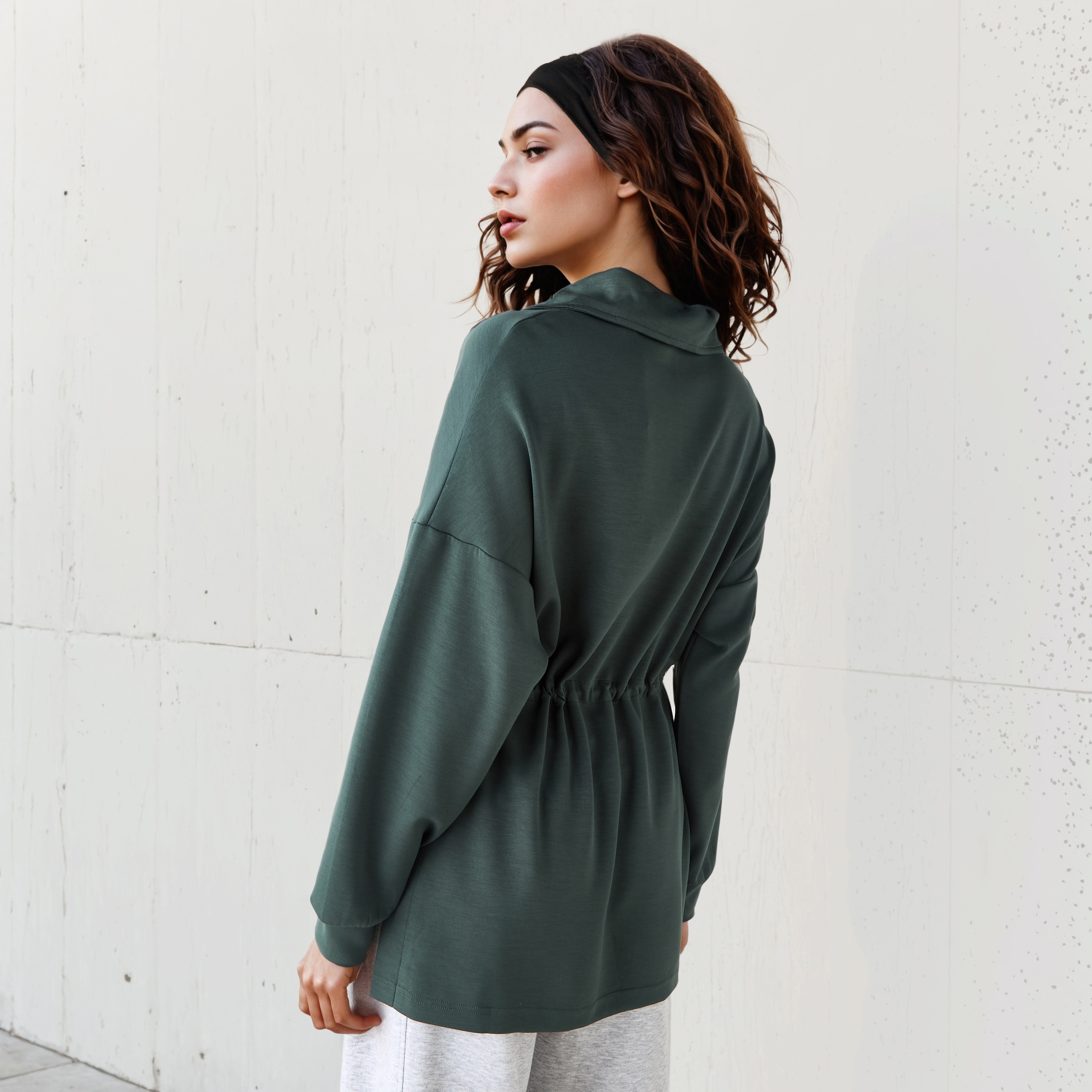 Kappa High Neck Sweatshirt-women-clothing-sportswearandactivewear-hoodiesandsweatshirts-image-4