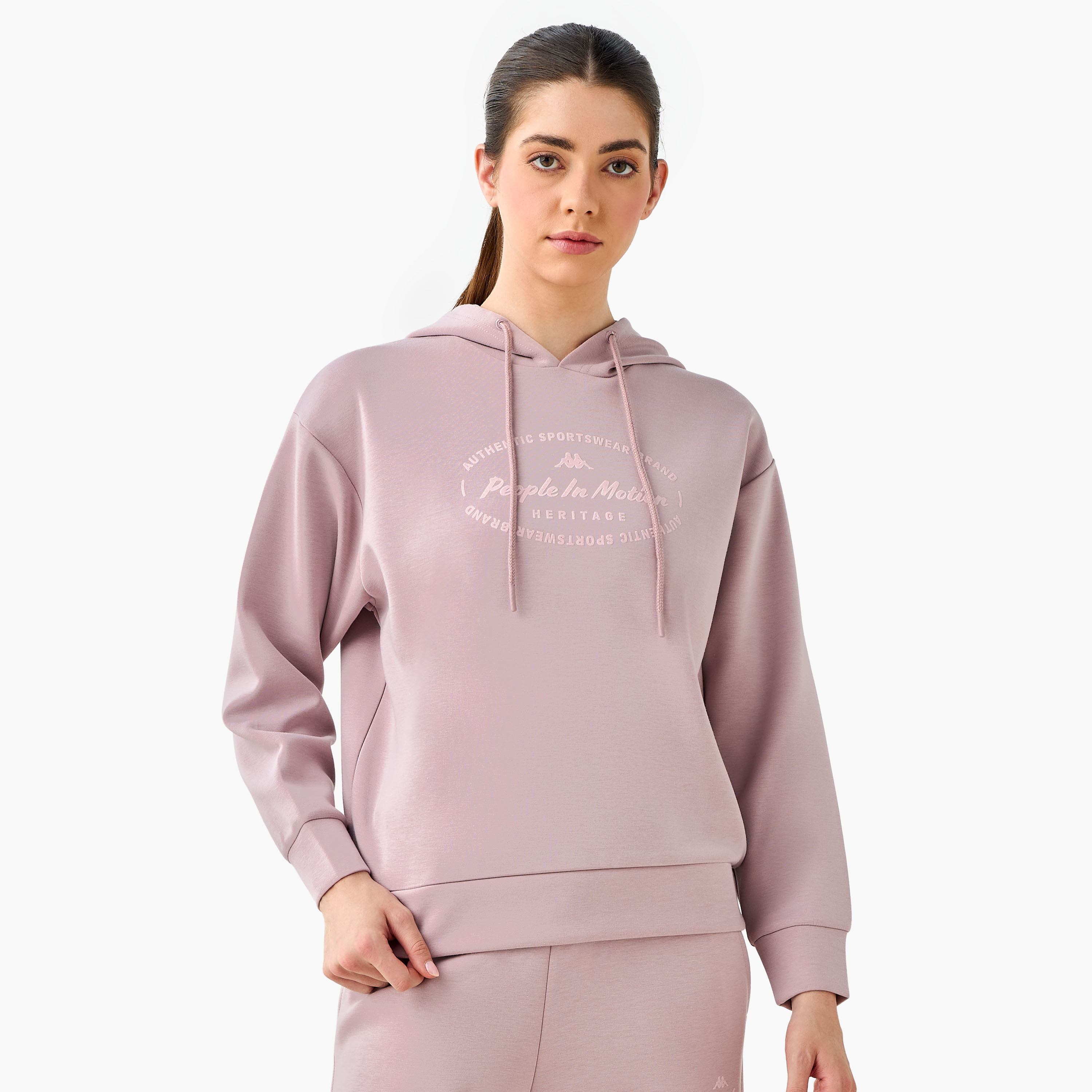 Kappa Women Printed Hooded Sweatshirt-women-clothing-sportswearandactivewear-hoodiesandsweatshirts-image-1