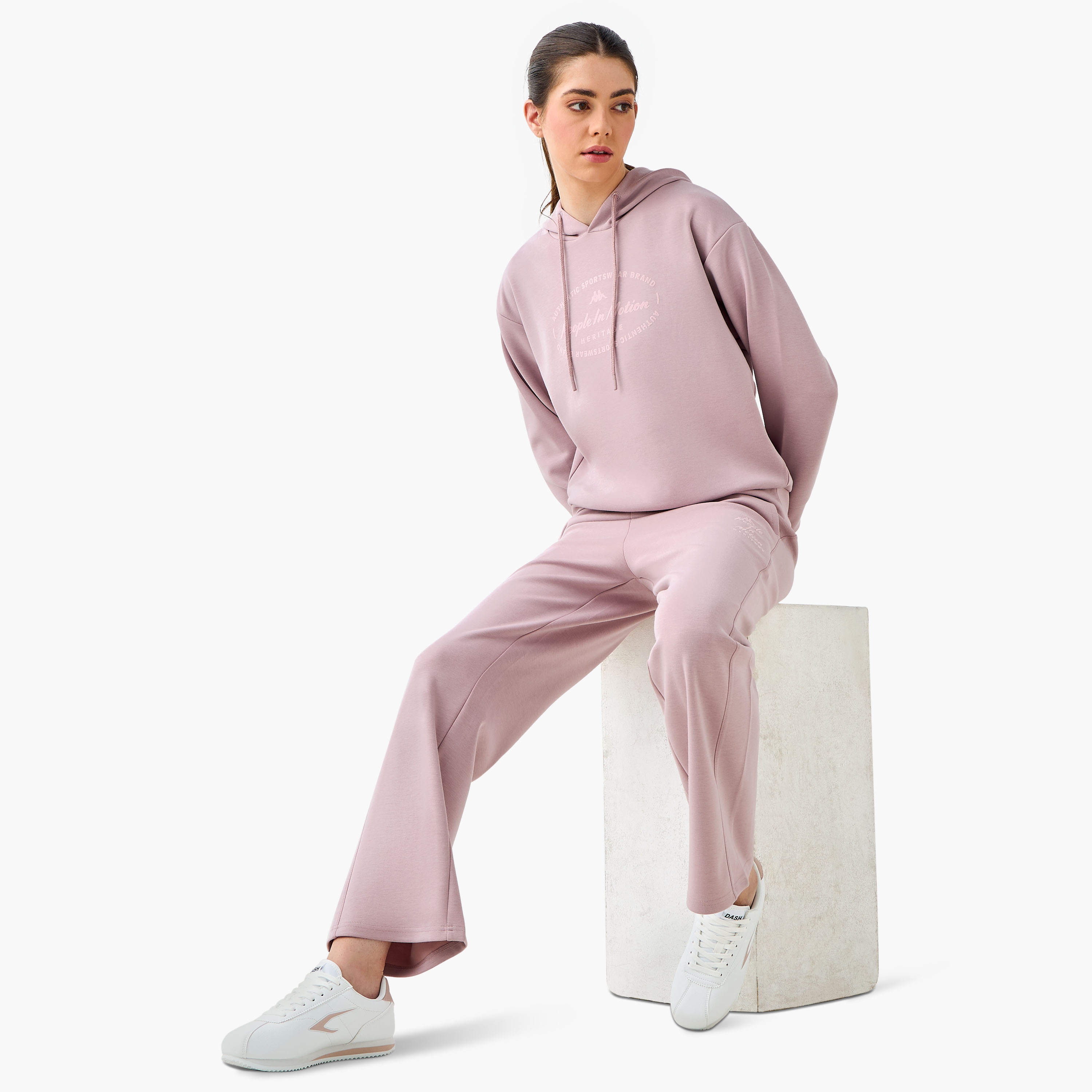 Kappa Women Printed Hooded Sweatshirt-women-clothing-sportswearandactivewear-hoodiesandsweatshirts-image-2