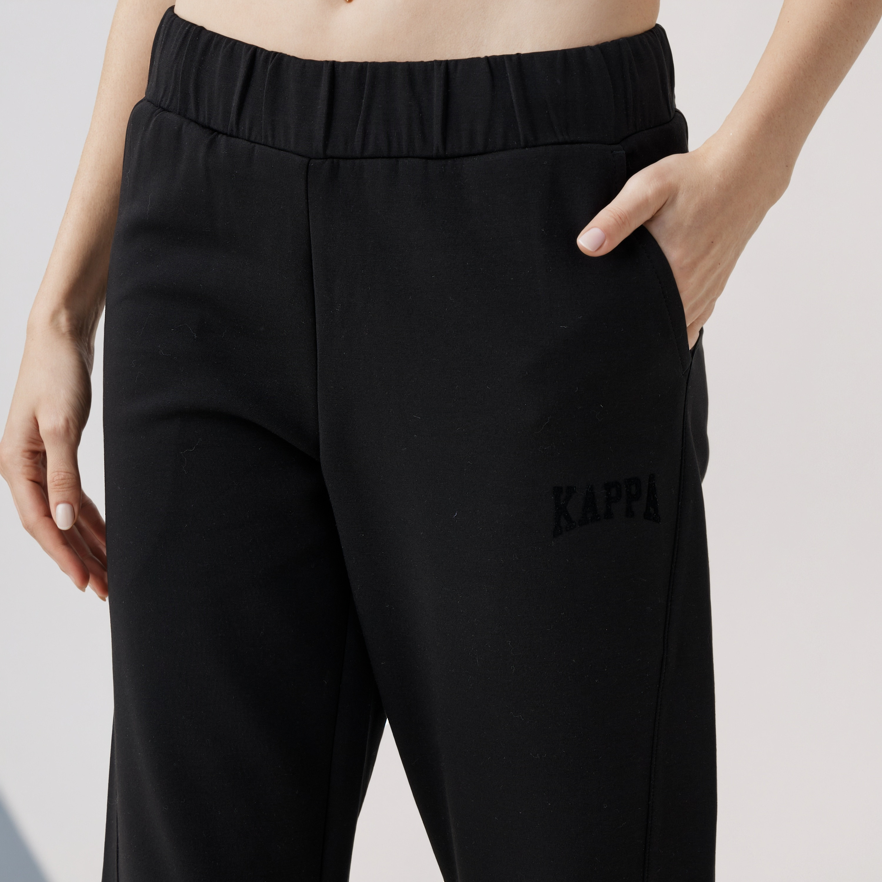 Kappa Printed Regular Fit Track Pants-women-clothing-bottoms-joggers-image-4