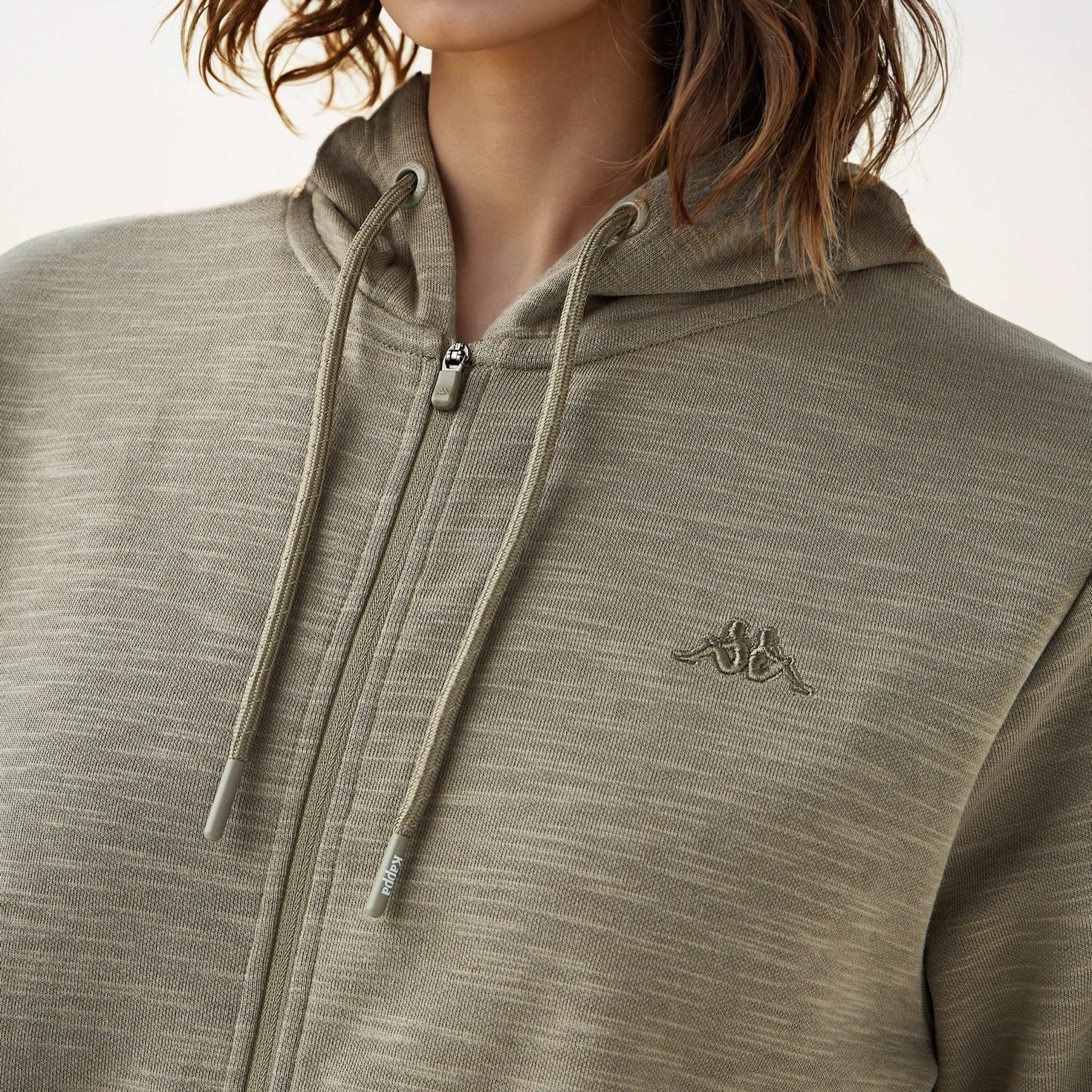 Kappa Women's Zip Through Hoodie-women-clothing-sportswearandactivewear-hoodiesandsweatshirts-image-5