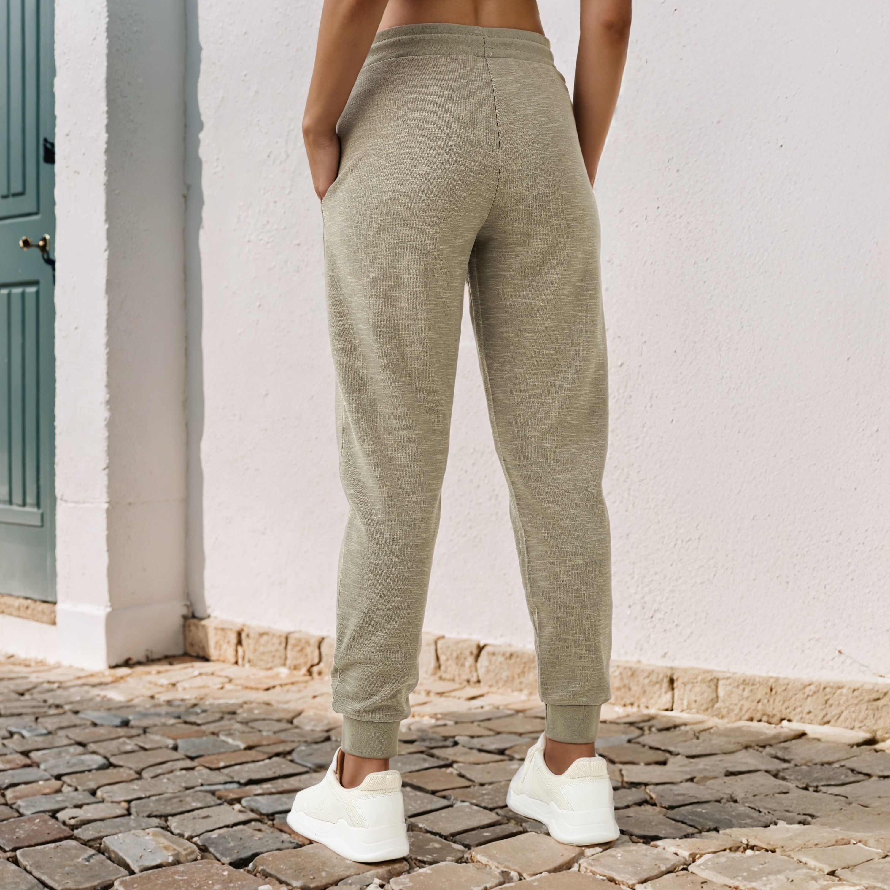 Kappa Regular Fit Joggers-women-clothing-bottoms-joggers-image-3