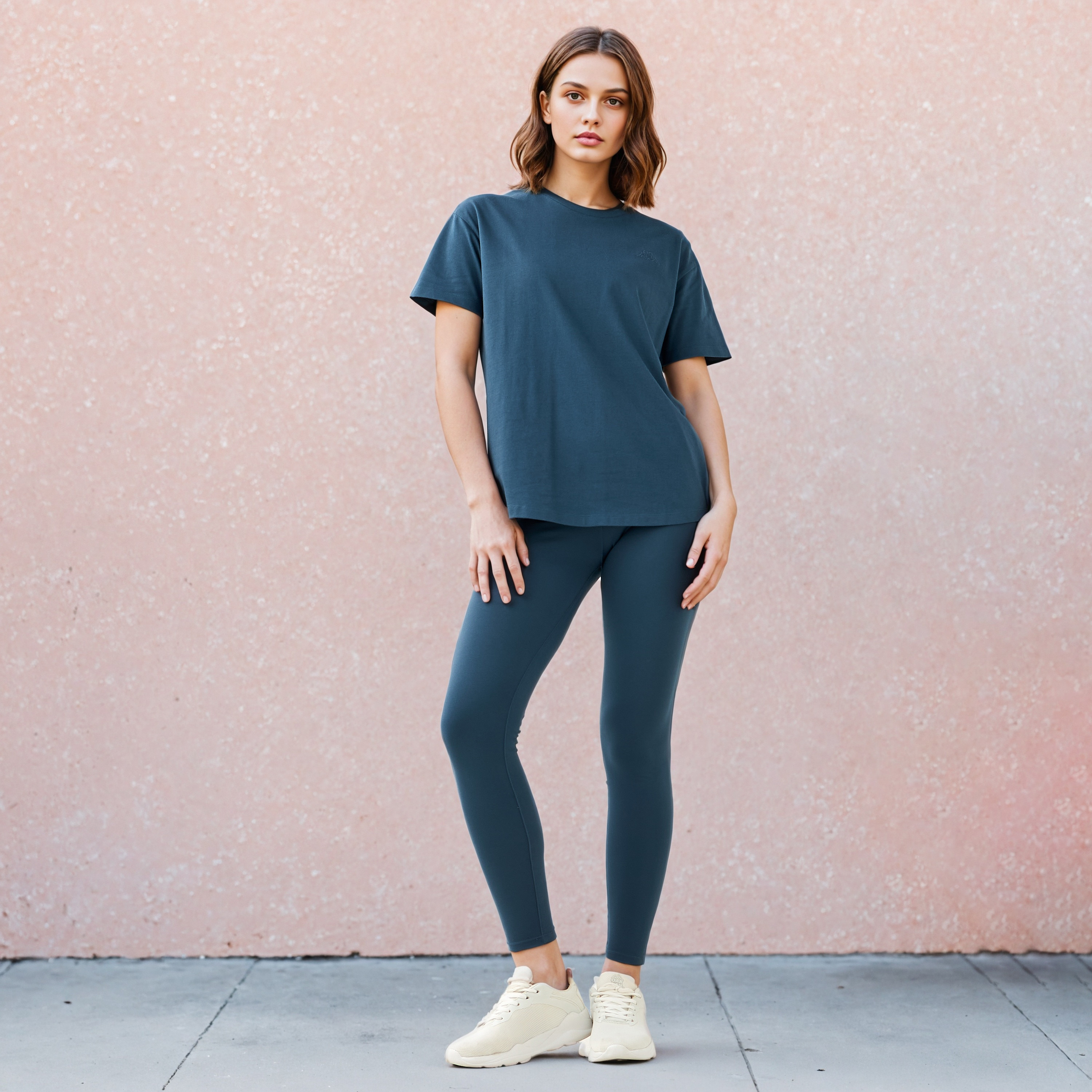 Kappa Logo Print Leggings-sports-women-clothing-activewearleggings-image-2
