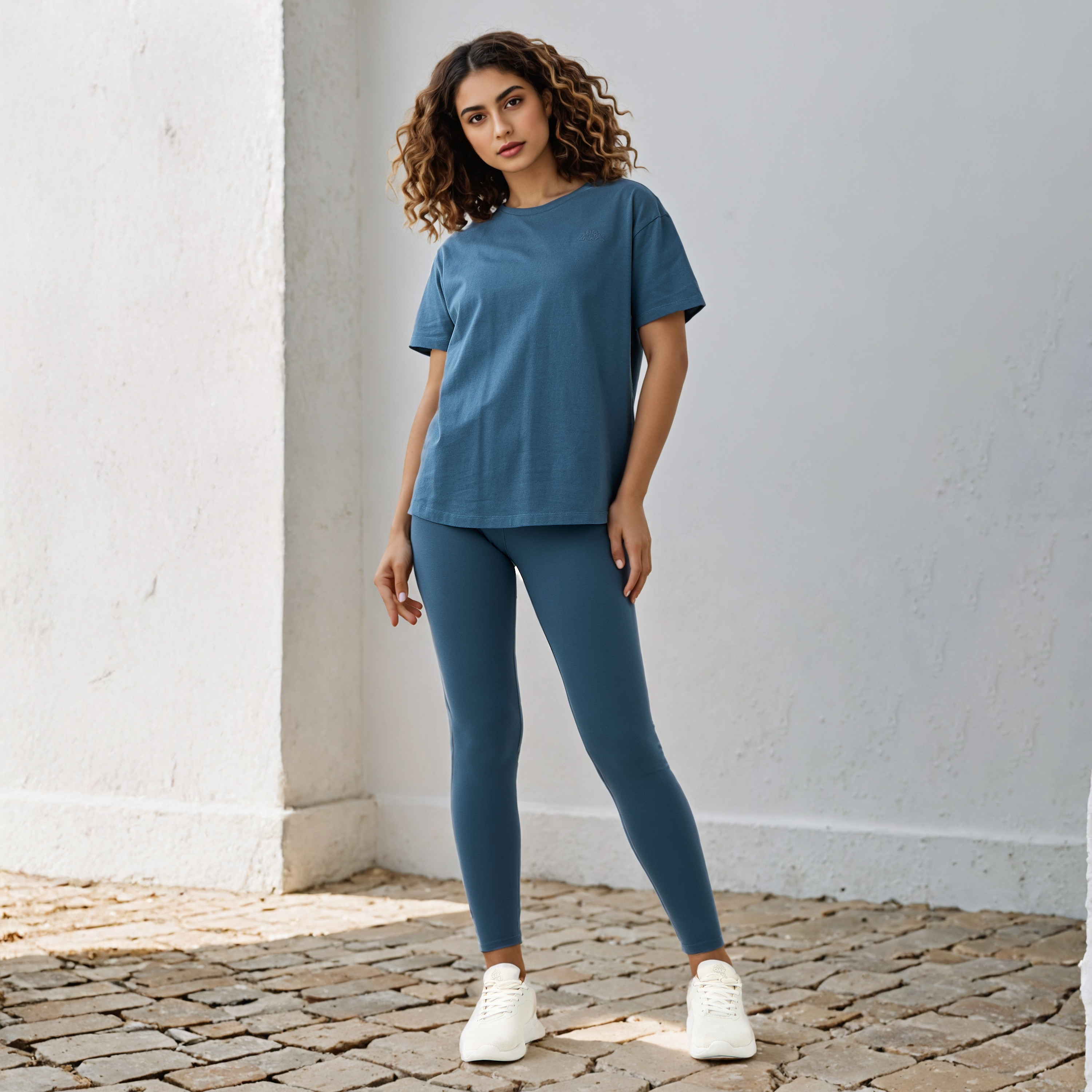 Kappa Logo Embroidered Relaxed Fit T-shirt-women-clothing-tshirts-image-2