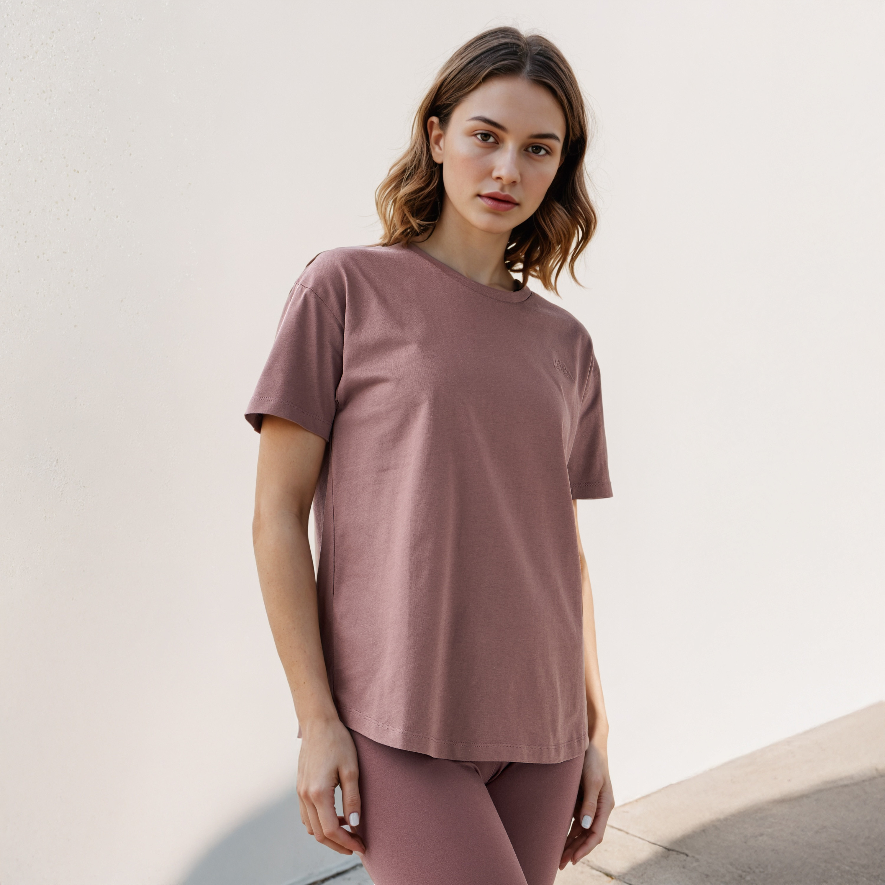 Kappa Logo Embroidered Relaxed Fit T-shirt-women-clothing-tshirts-image-1