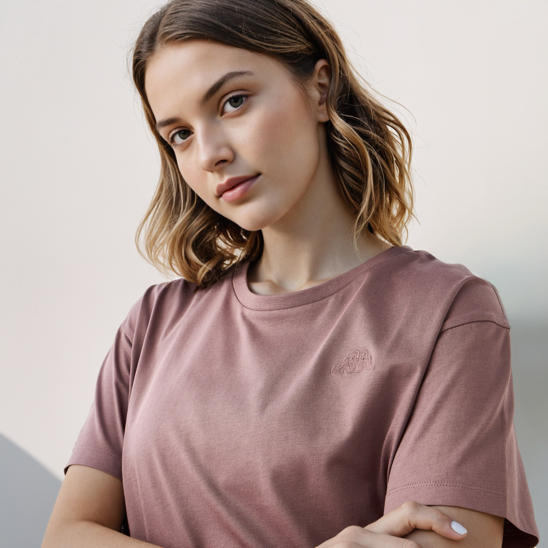 Kappa Logo Embroidered Relaxed Fit T-shirt-women-clothing-tshirts-image-4