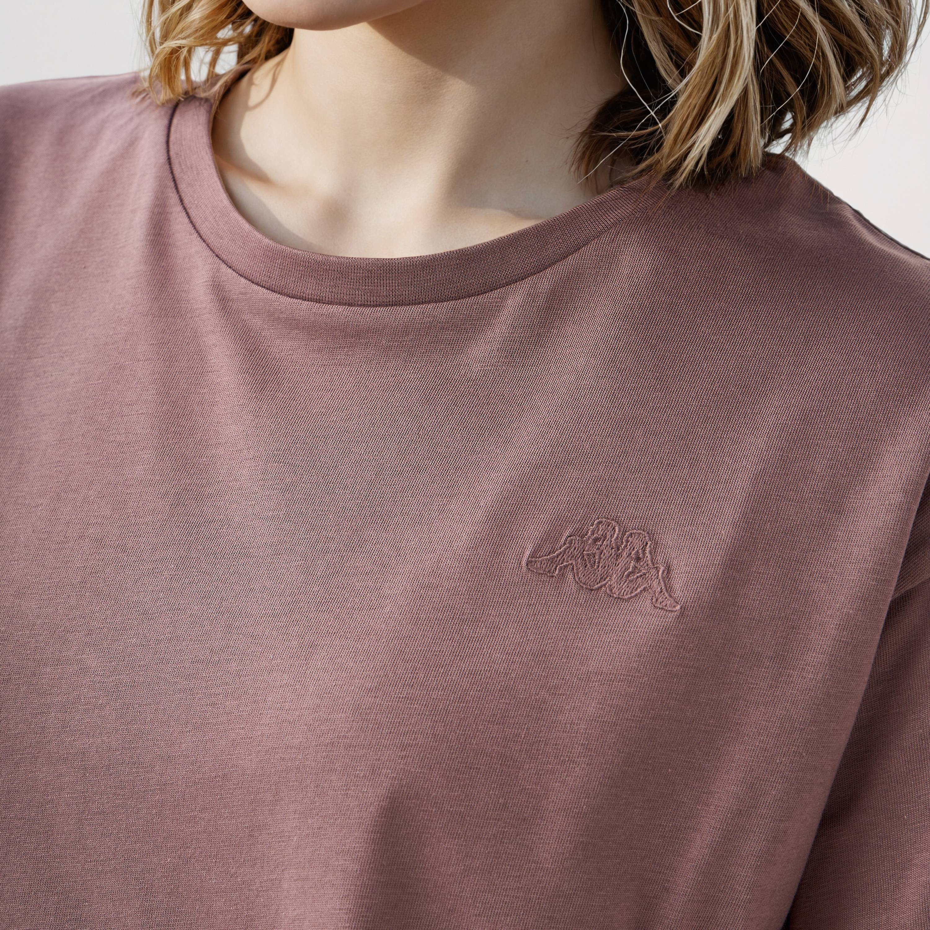 Kappa Logo Embroidered Relaxed Fit T-shirt-women-clothing-tshirts-image-5