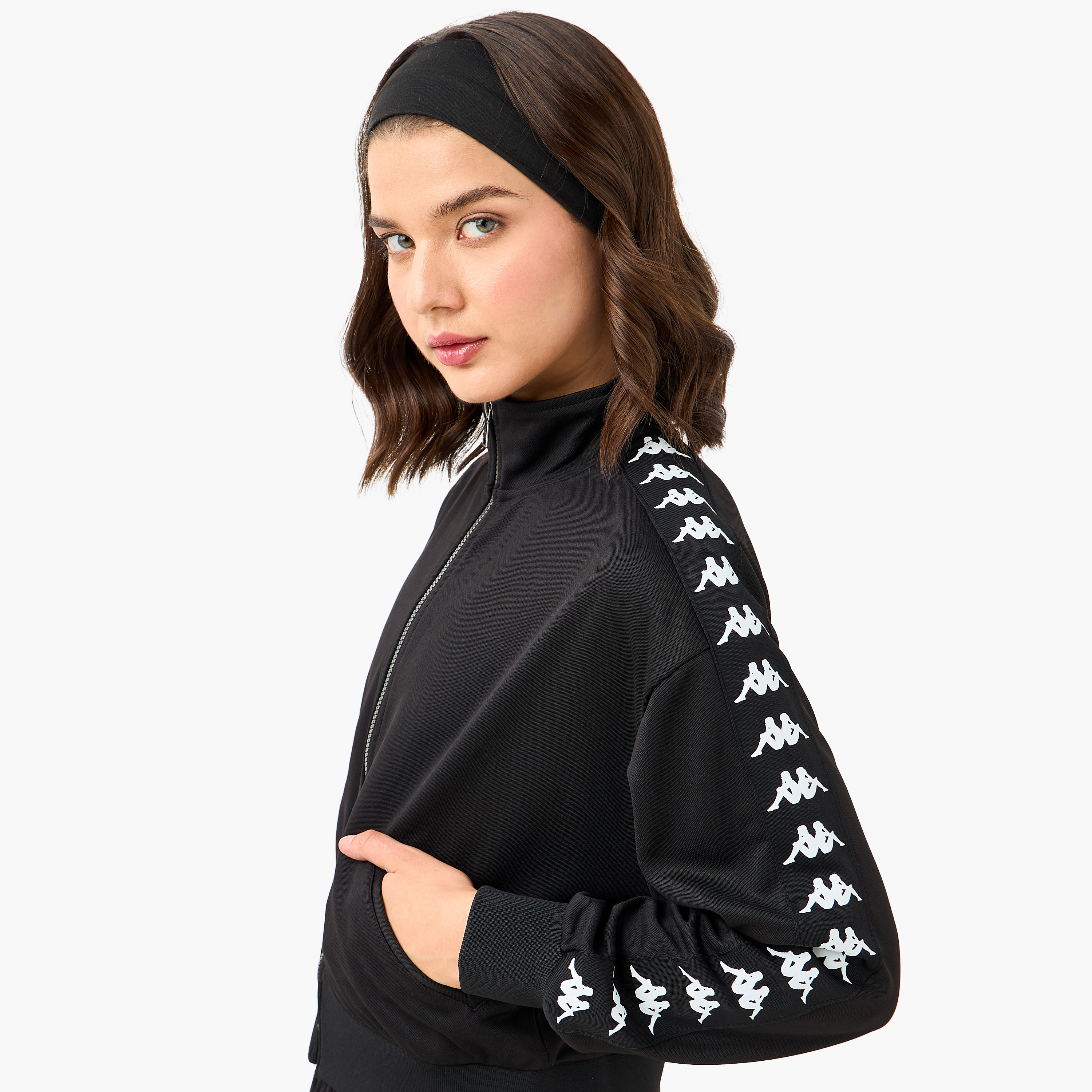 جاكيت بياقة عالية من كابا-women-clothing-hoodiesandsweatshirts-sweatshirts-image-4