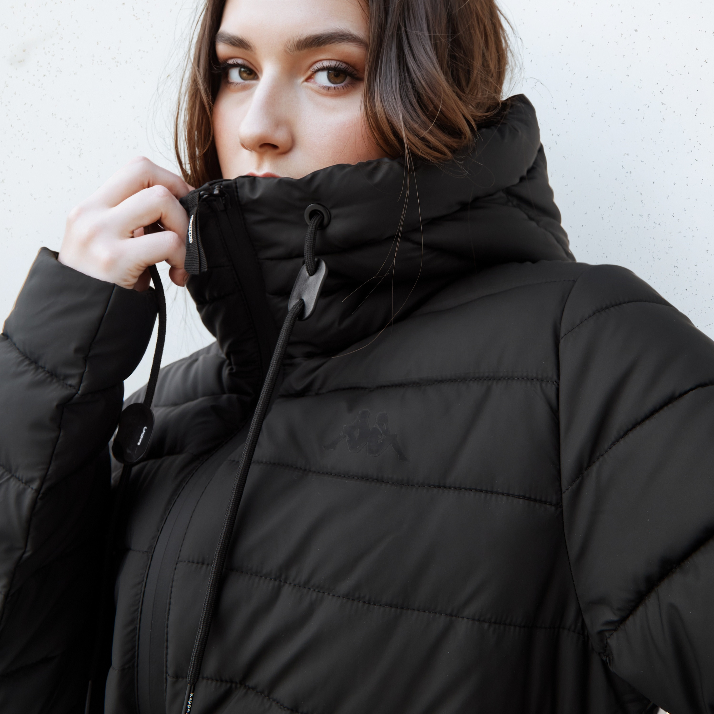 جاكيت طويل منفوخ بحزام للنساء من كابا-women-clothing-sportswearandactivewear-coatsandjackets-jackets-image-1