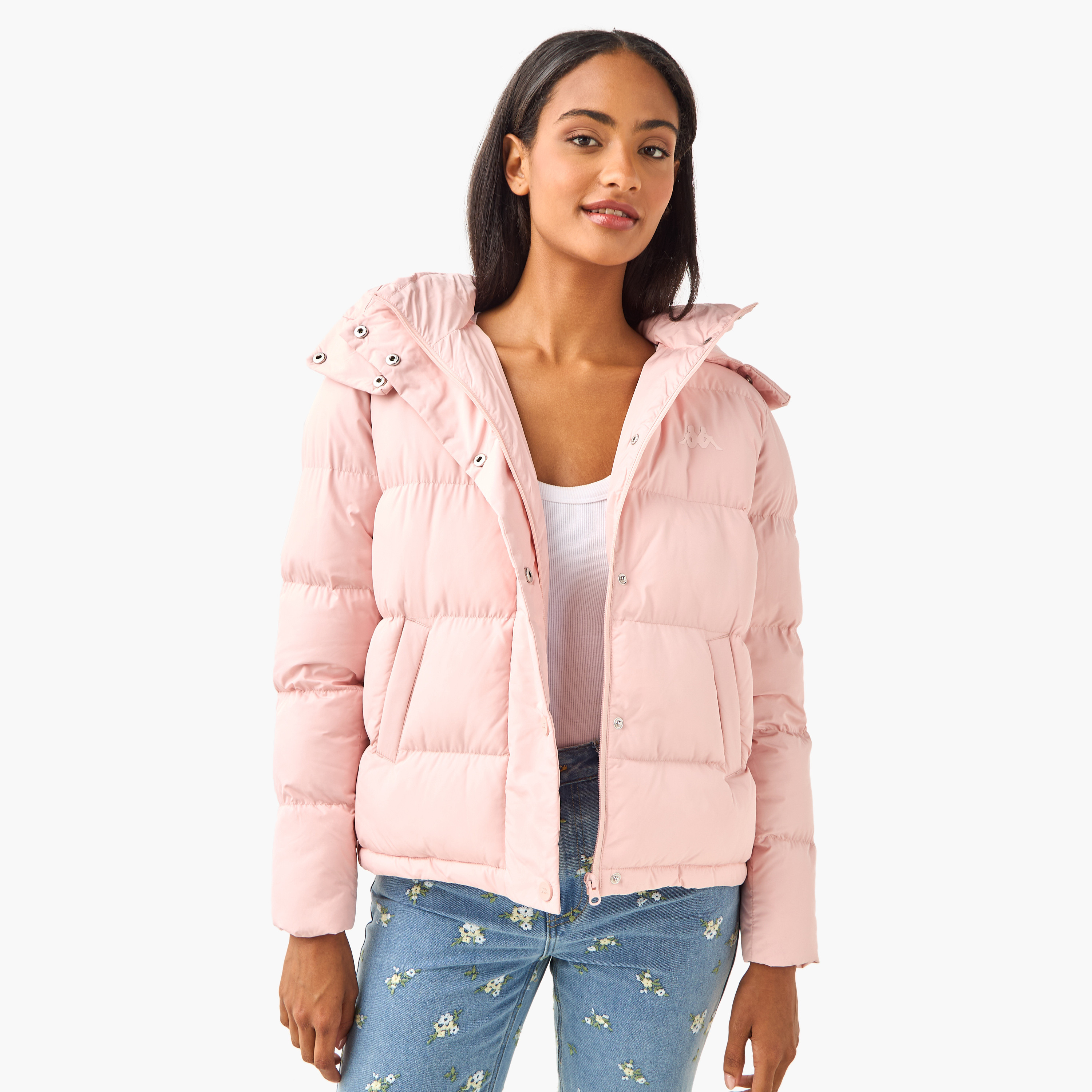 جاكيت نفخ بقبعة للنساء من كابا-women-clothing-sportswearandactivewear-coatsandjackets-jackets-image-6