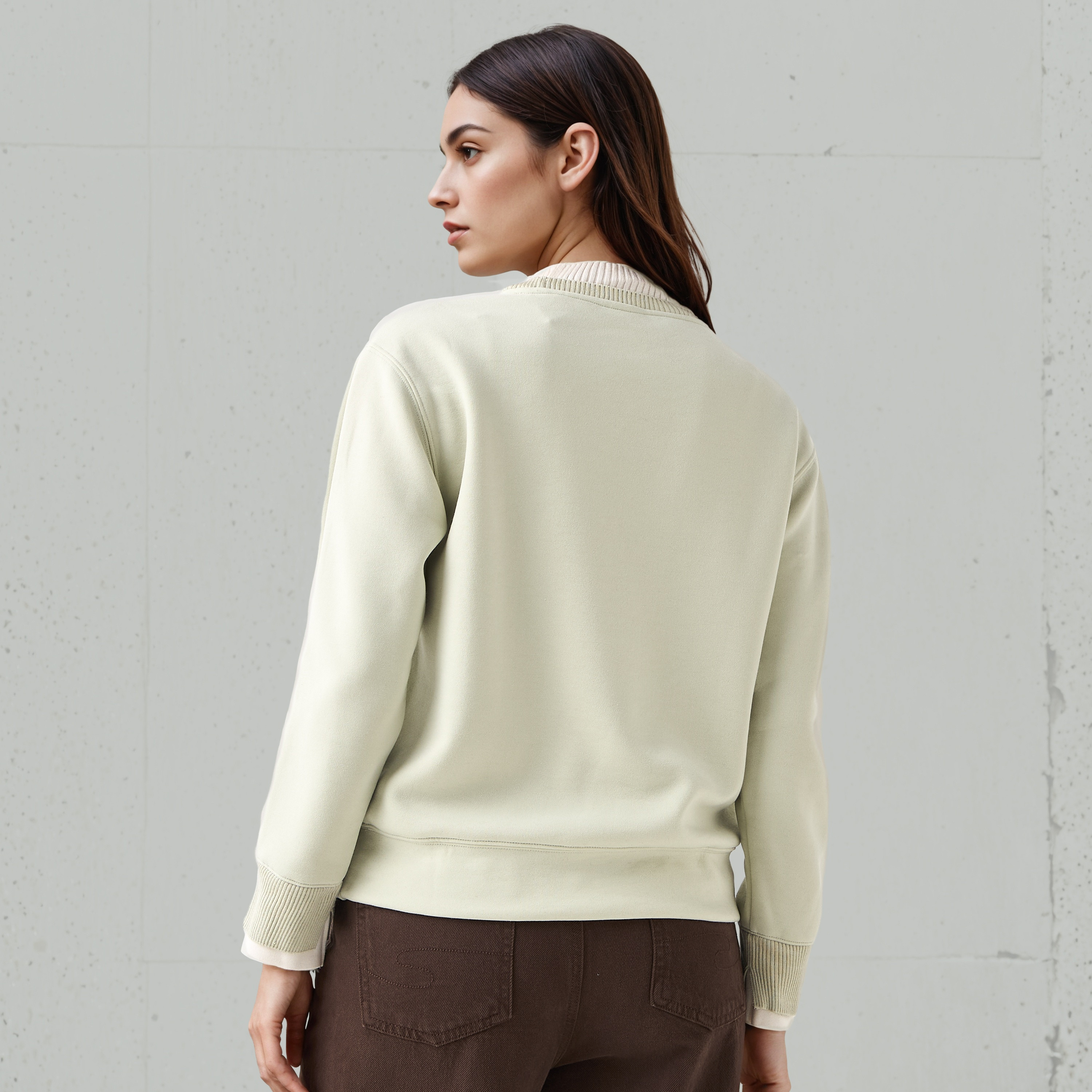 Kappa Women's Double Rib Sweatshirt-women-clothing-sportswearandactivewear-hoodiesandsweatshirts-image-4