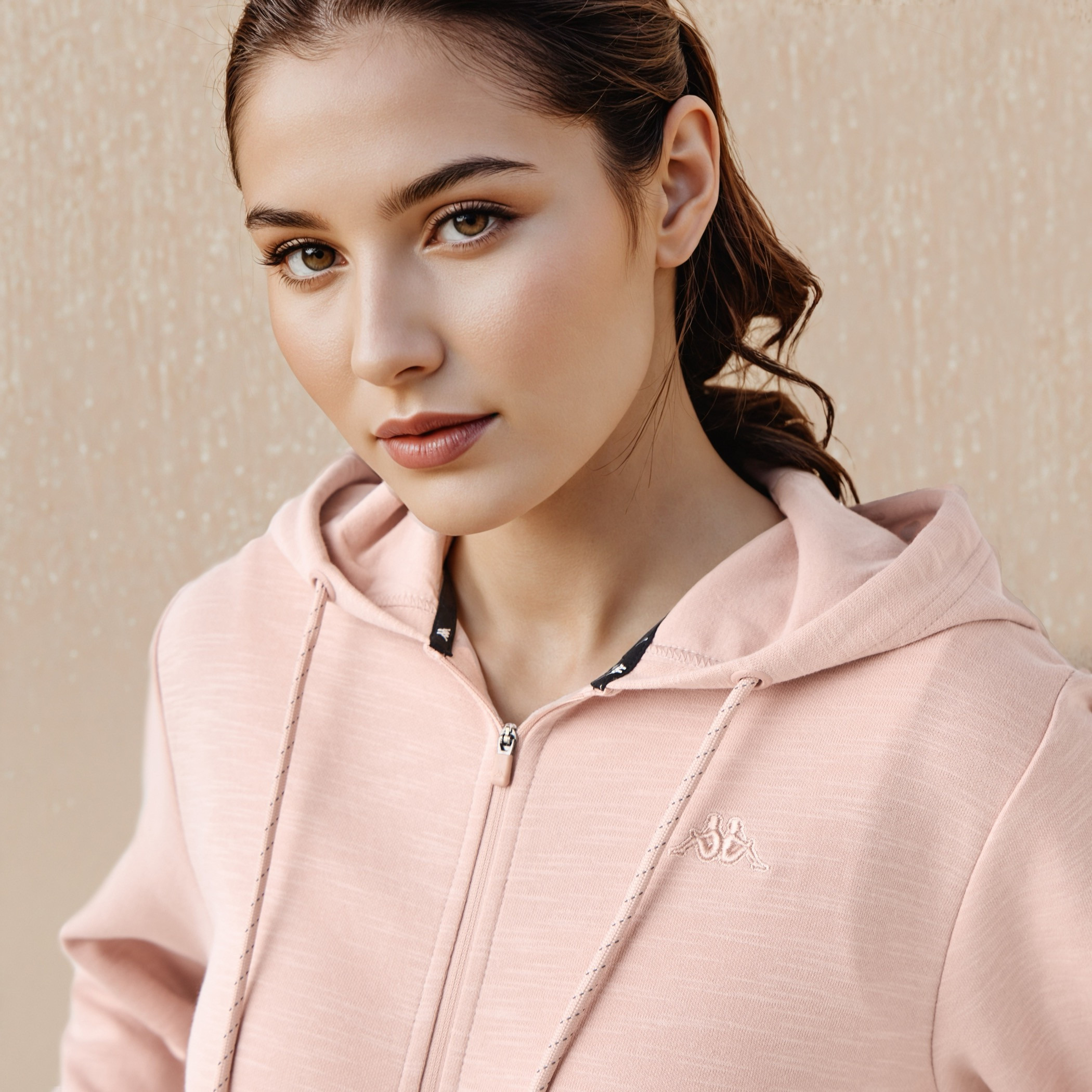 Kappa Women's Zip Through Hoodie-women-clothing-sportswearandactivewear-hoodiesandsweatshirts-image-4