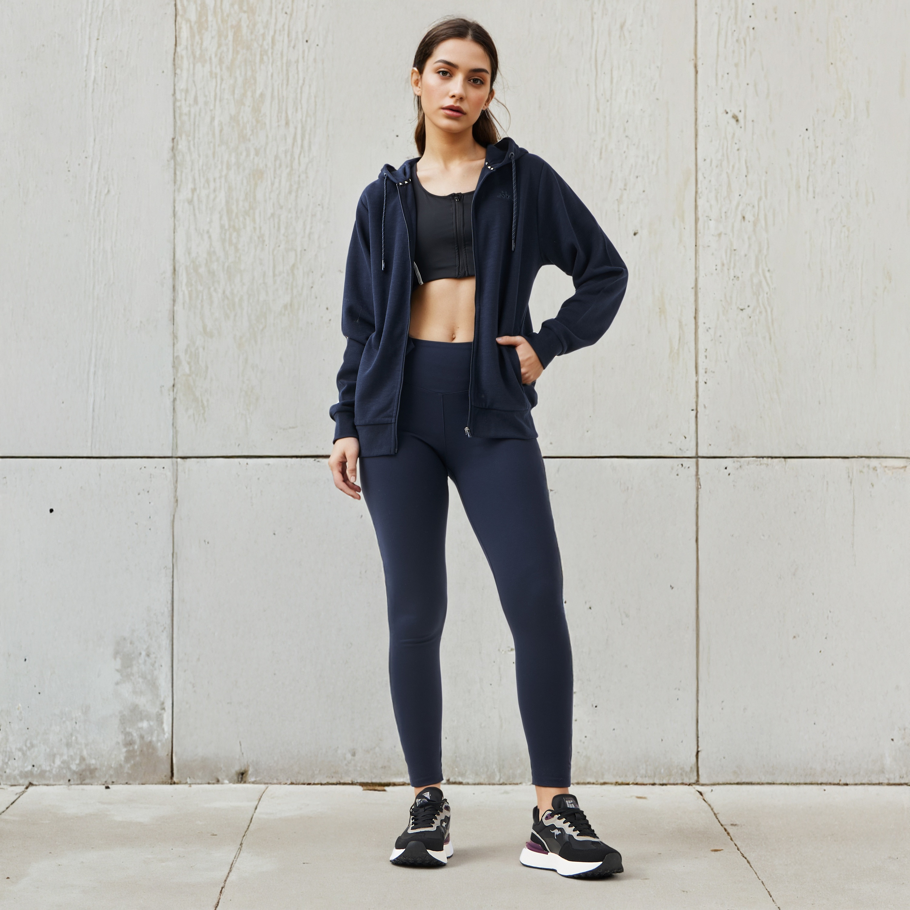 هودي بسحاب للنساء من كابا-sports-women-clothing-hoodiesandsweatshirts-image-17