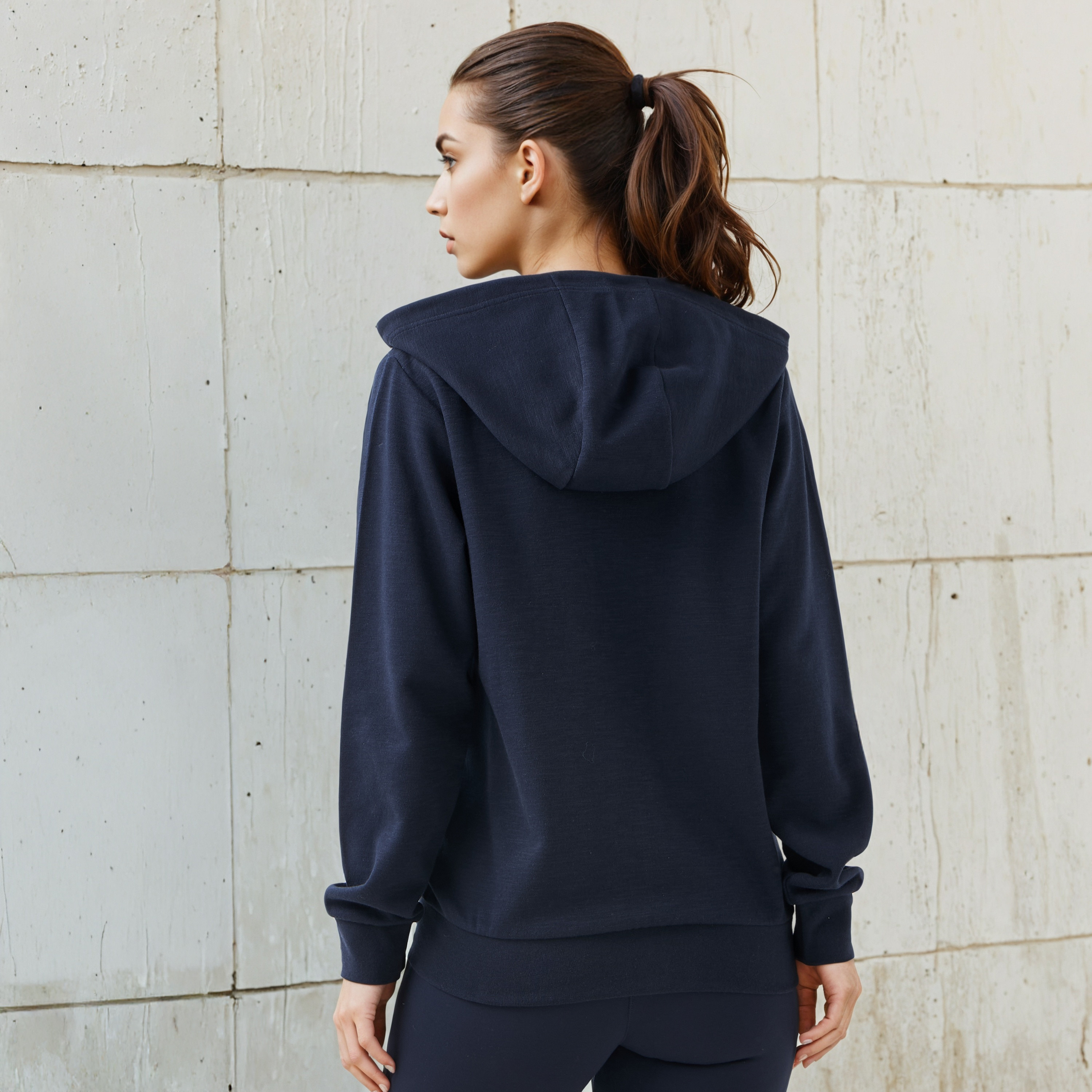 Kappa Women's Zip Through Hoodie-women-clothing-sportswearandactivewear-hoodiesandsweatshirts-image-3