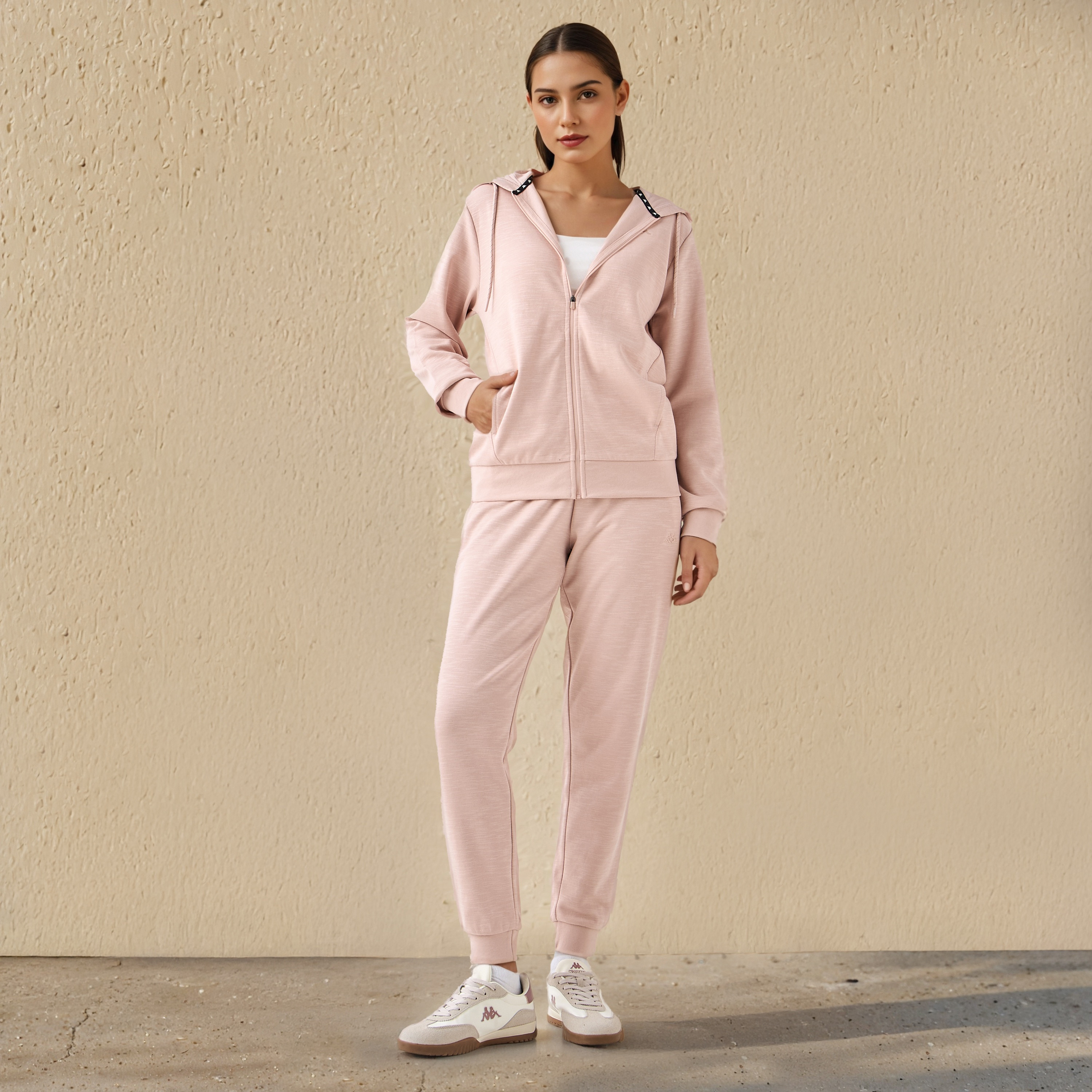 Kappa Women Joggers with Pockets-women-clothing-bottoms-joggers-image-2