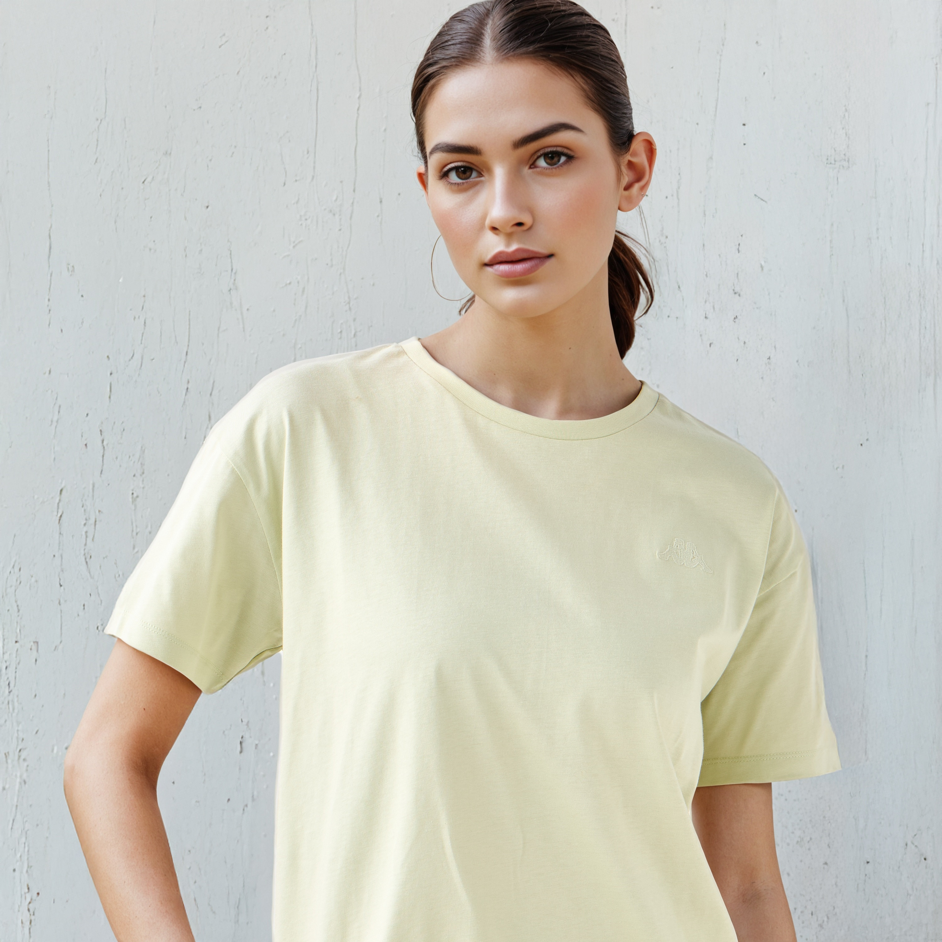 تيشيرت بقصة عادية من كابا-sports-women-clothing-tshirtsandvests-image-4