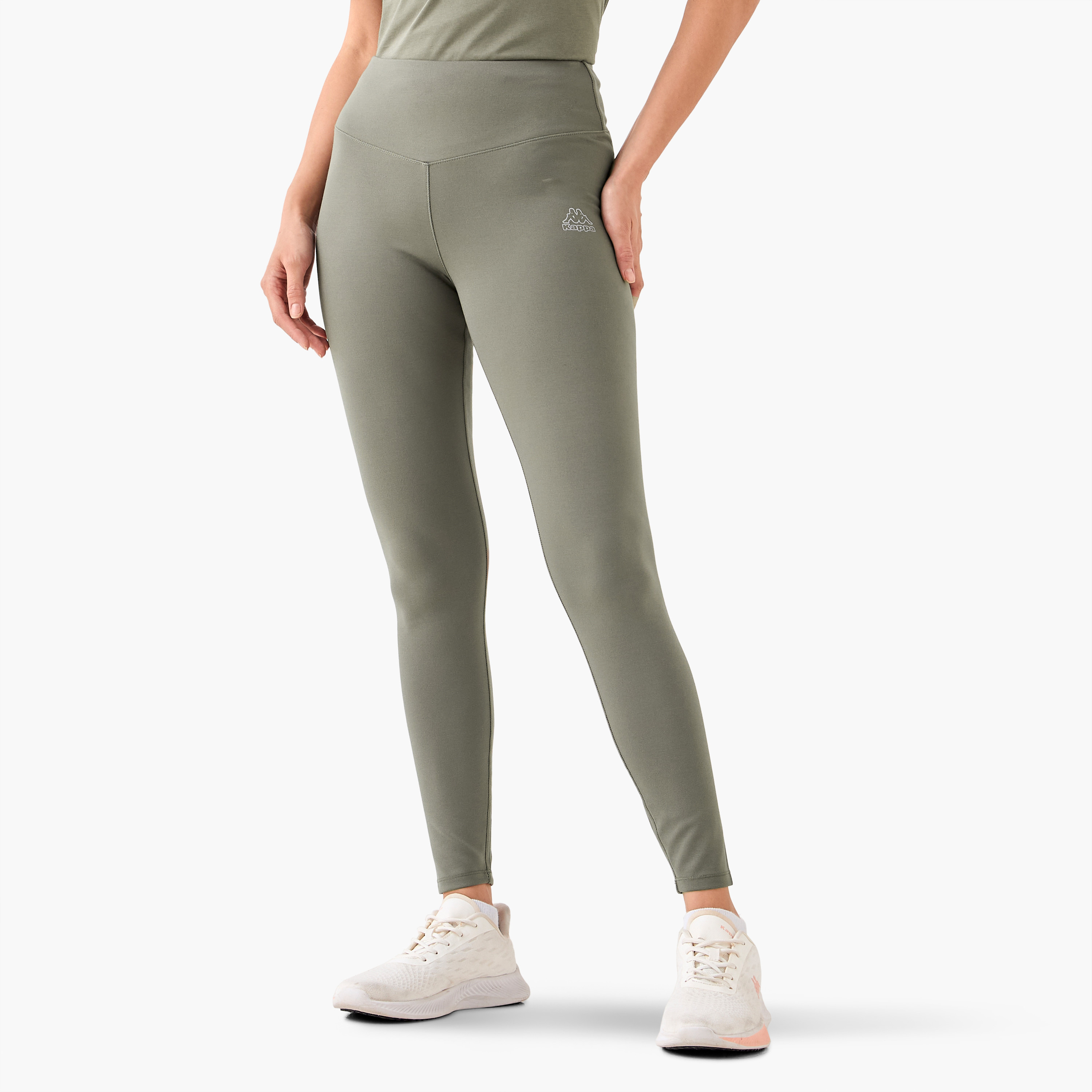 ليقنز سكيني بخصر مرتفع من كابا-sports-women-clothing-activewearleggings-image-1