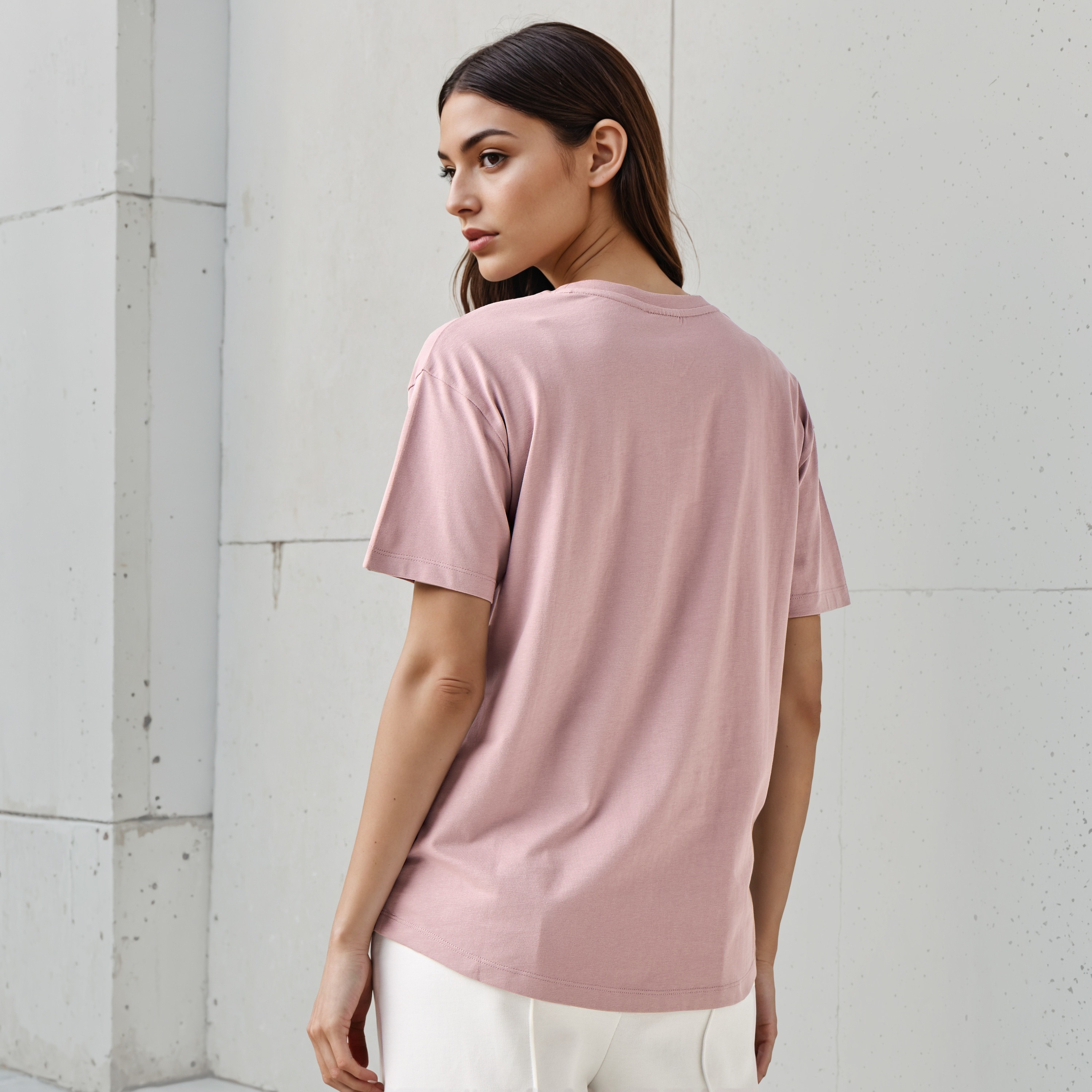 Kappa Regular Fit Women T-shirt Cotton Pink-women-clothing-tshirts-image-3