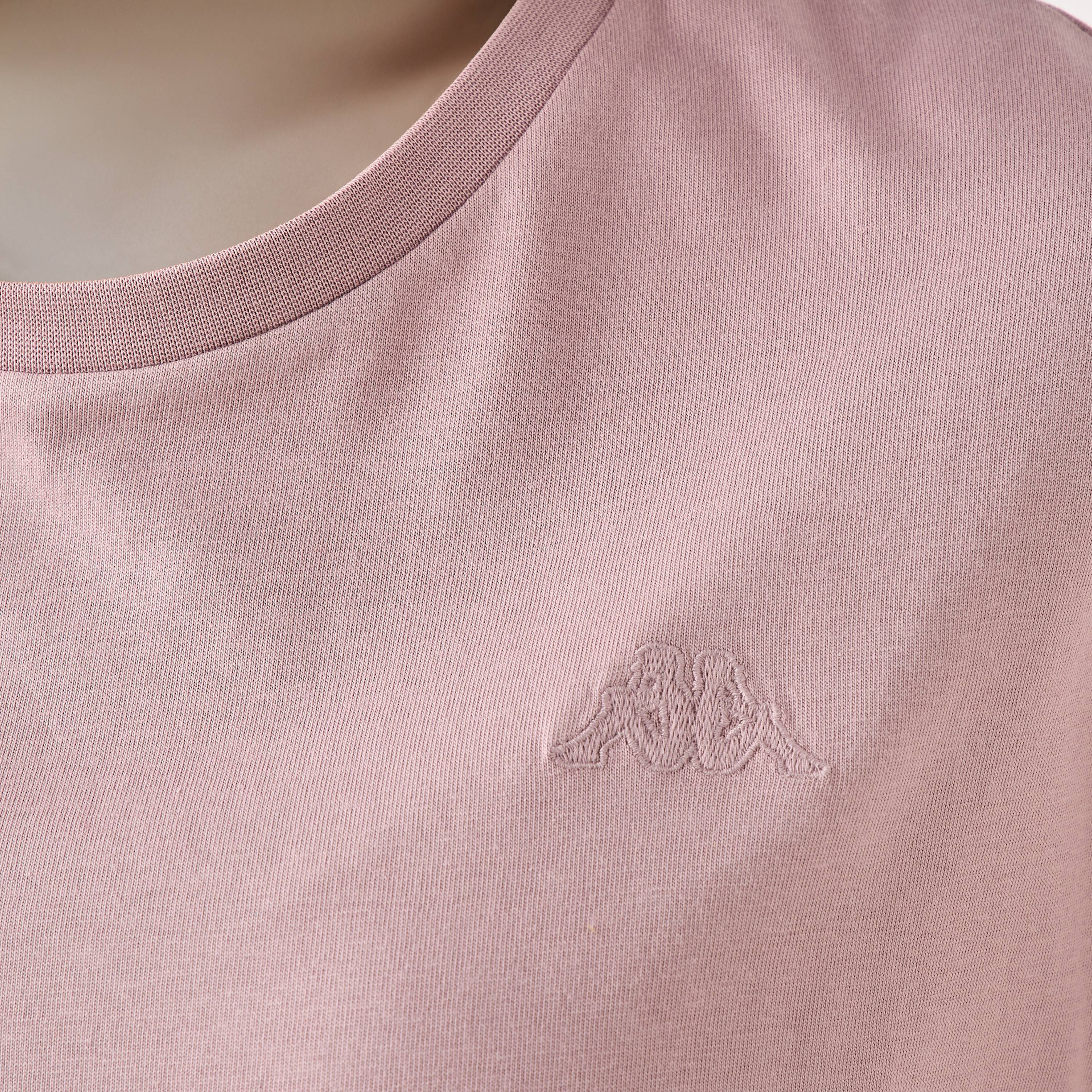 Kappa Regular Fit Women T-shirt Cotton Pink-women-clothing-tshirts-image-4
