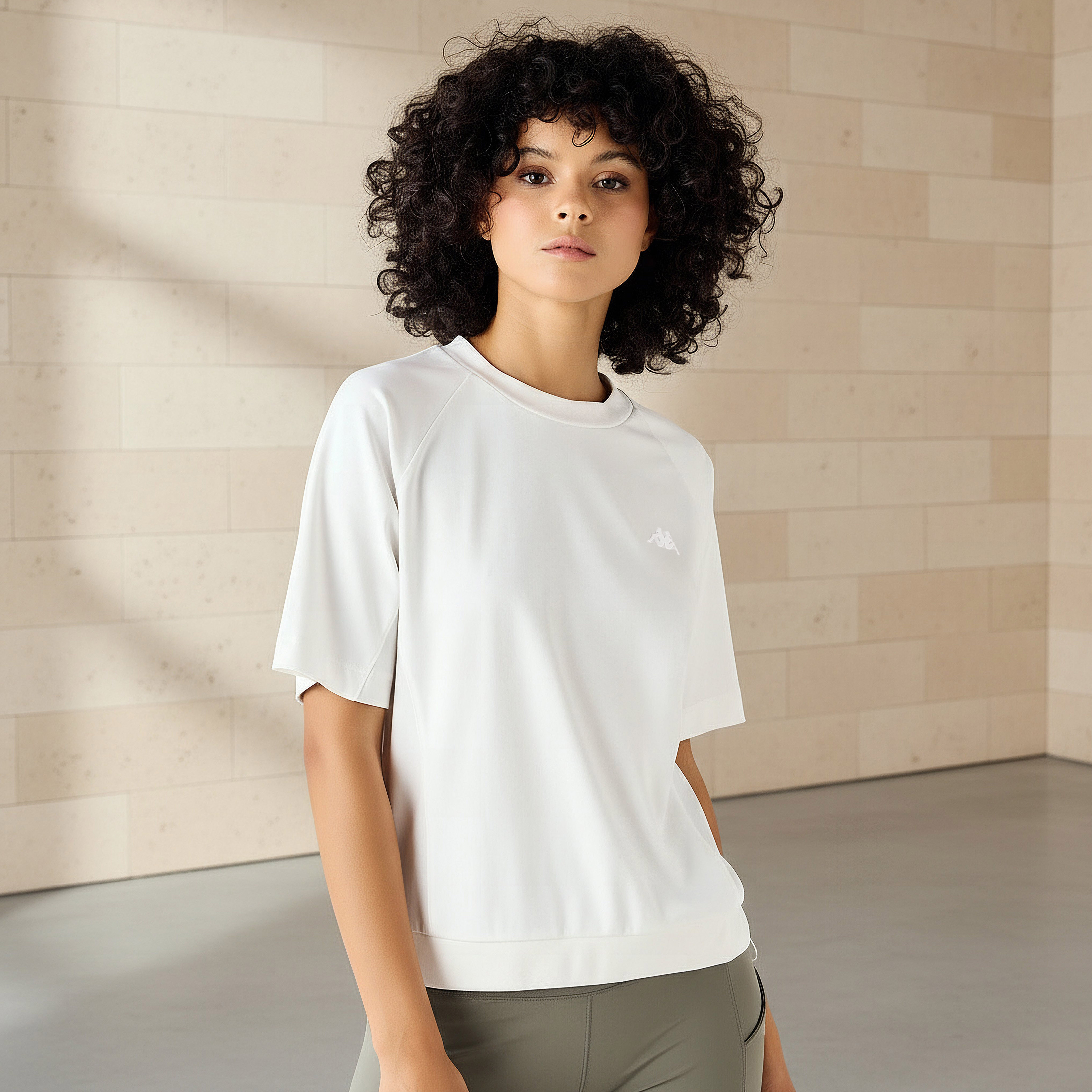 Kappa Women Cropped T-shirt-women-clothing-tshirts-image-1