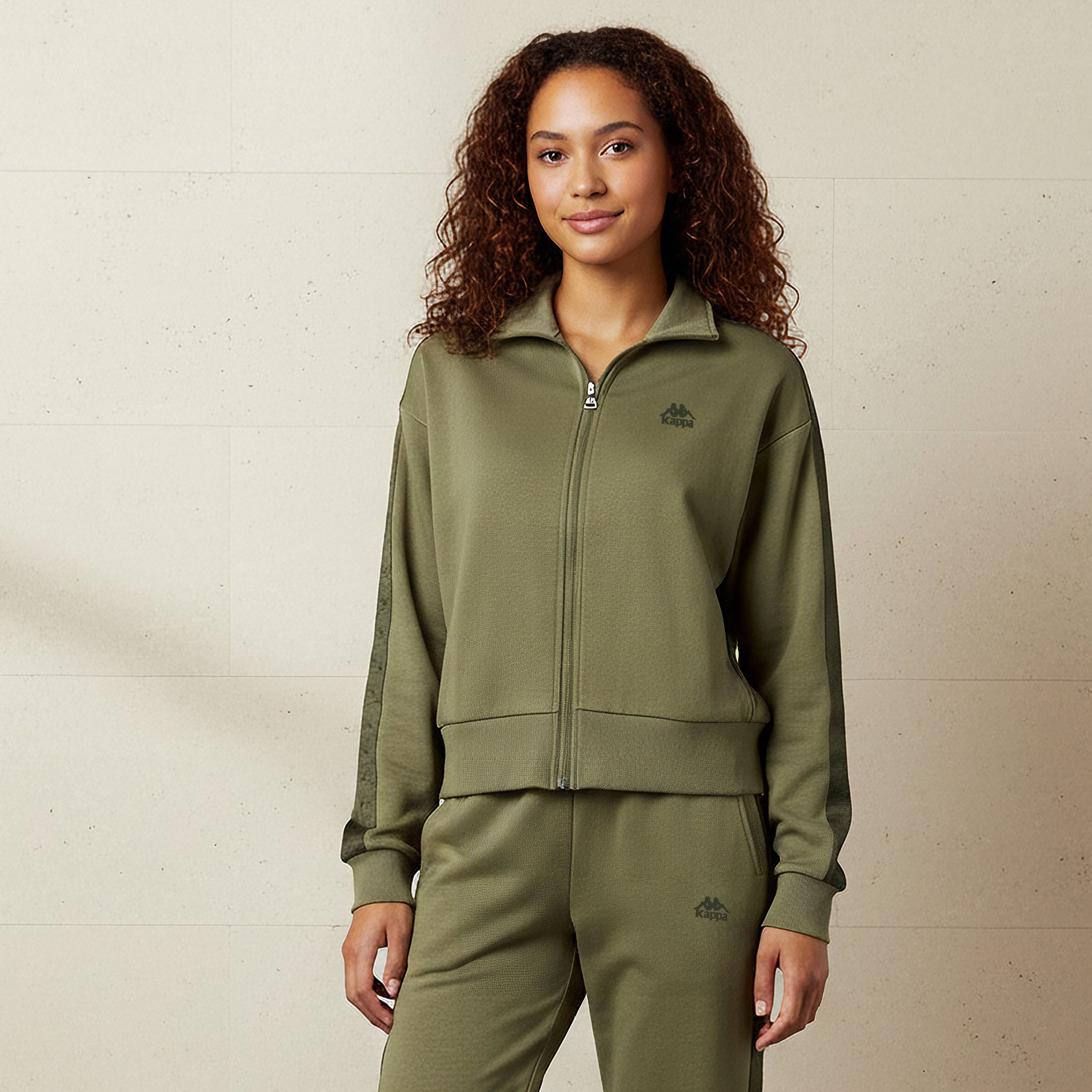 Kappa Women Zip Through Jacket-women-clothing-coordsets-image-1