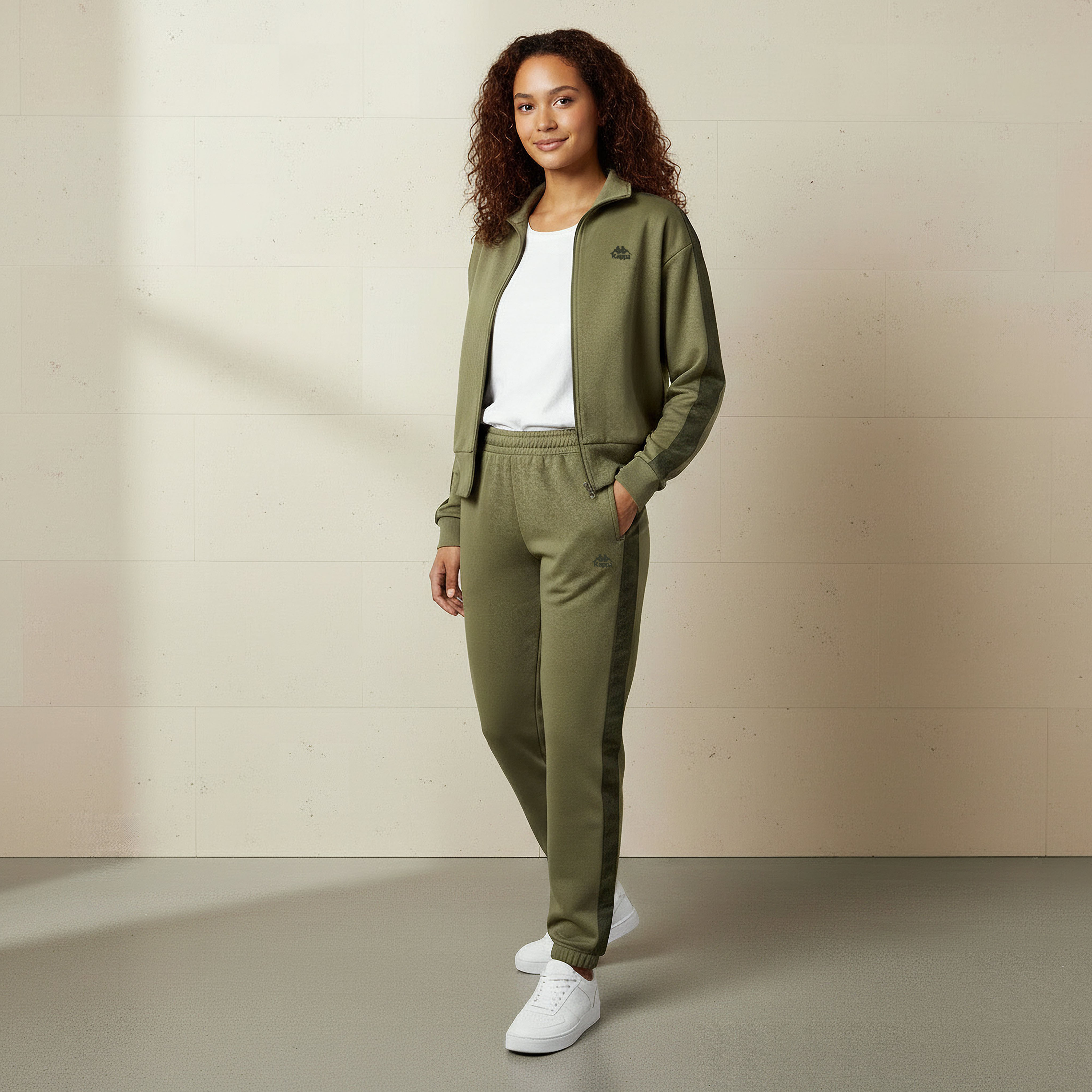 Kappa Women Zip Through Jacket-women-clothing-coordsets-image-2