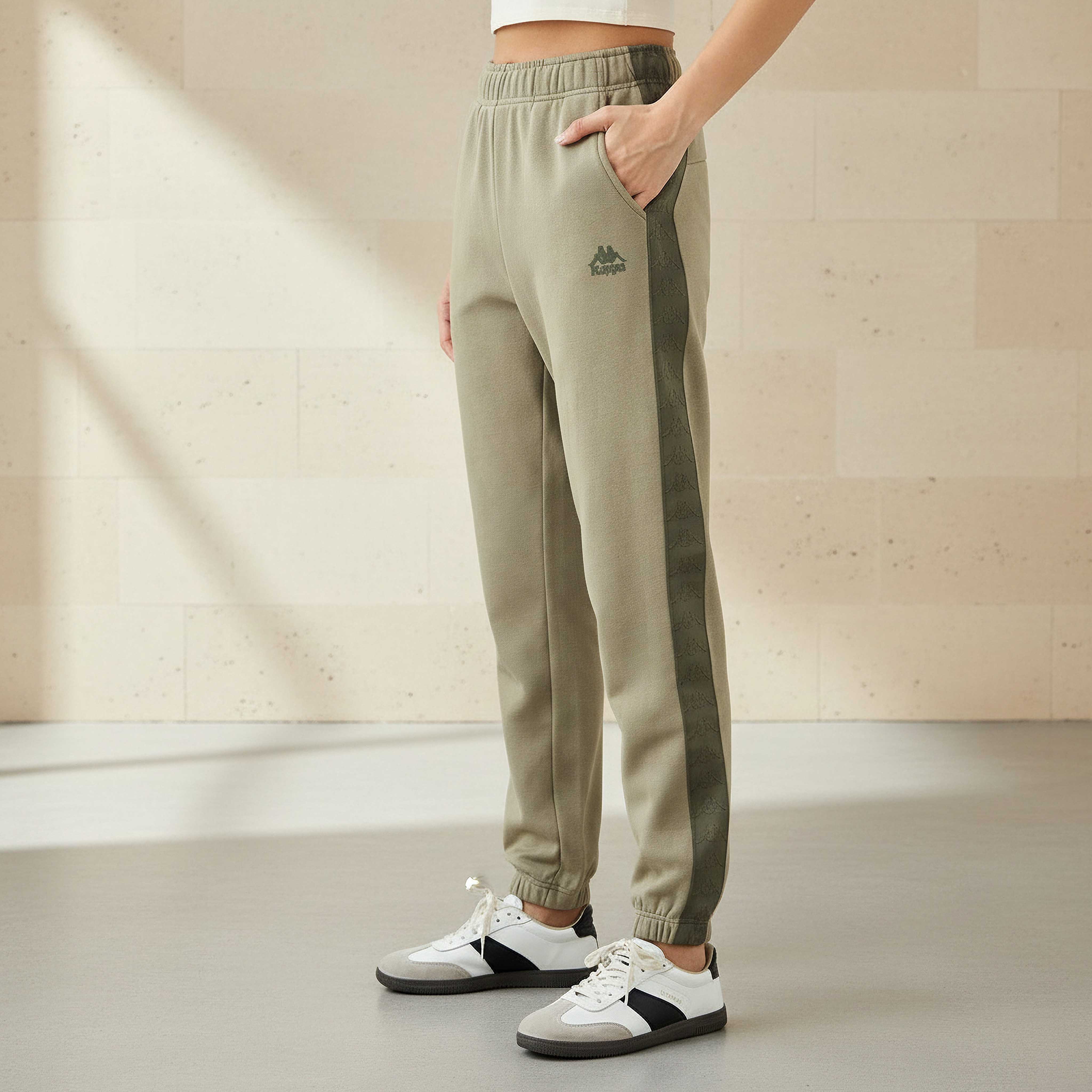 Kappa Women Tape Design Joggers-women-clothing-sportswearandactivewear-bottoms-joggersandtrackpants-image-1