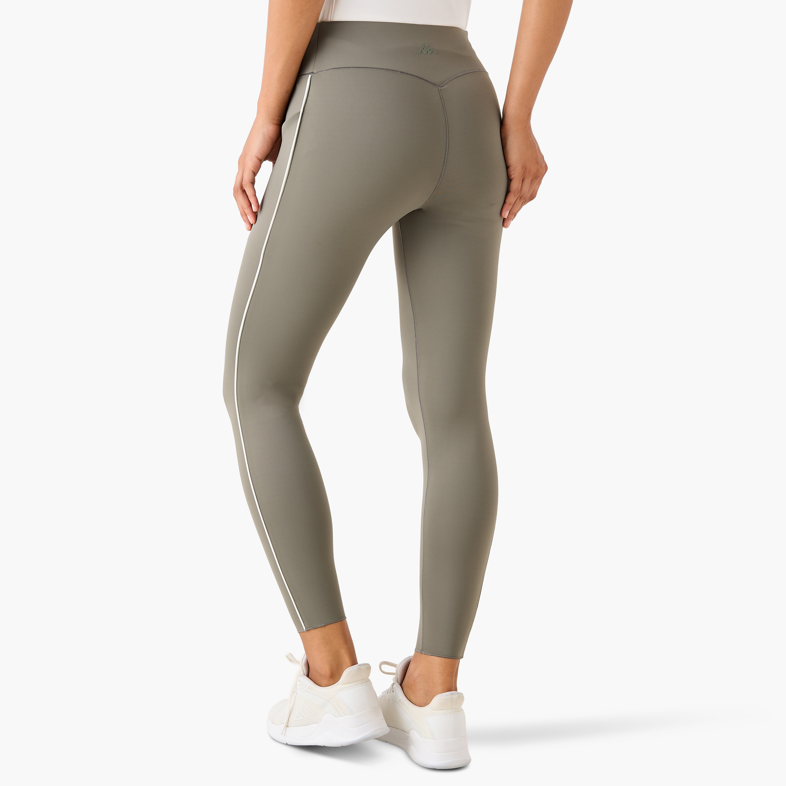 Kappa Women Cell Phone Pocket and 2 Way Stretch Leggings-women-clothing-bottoms-leggings-image-4