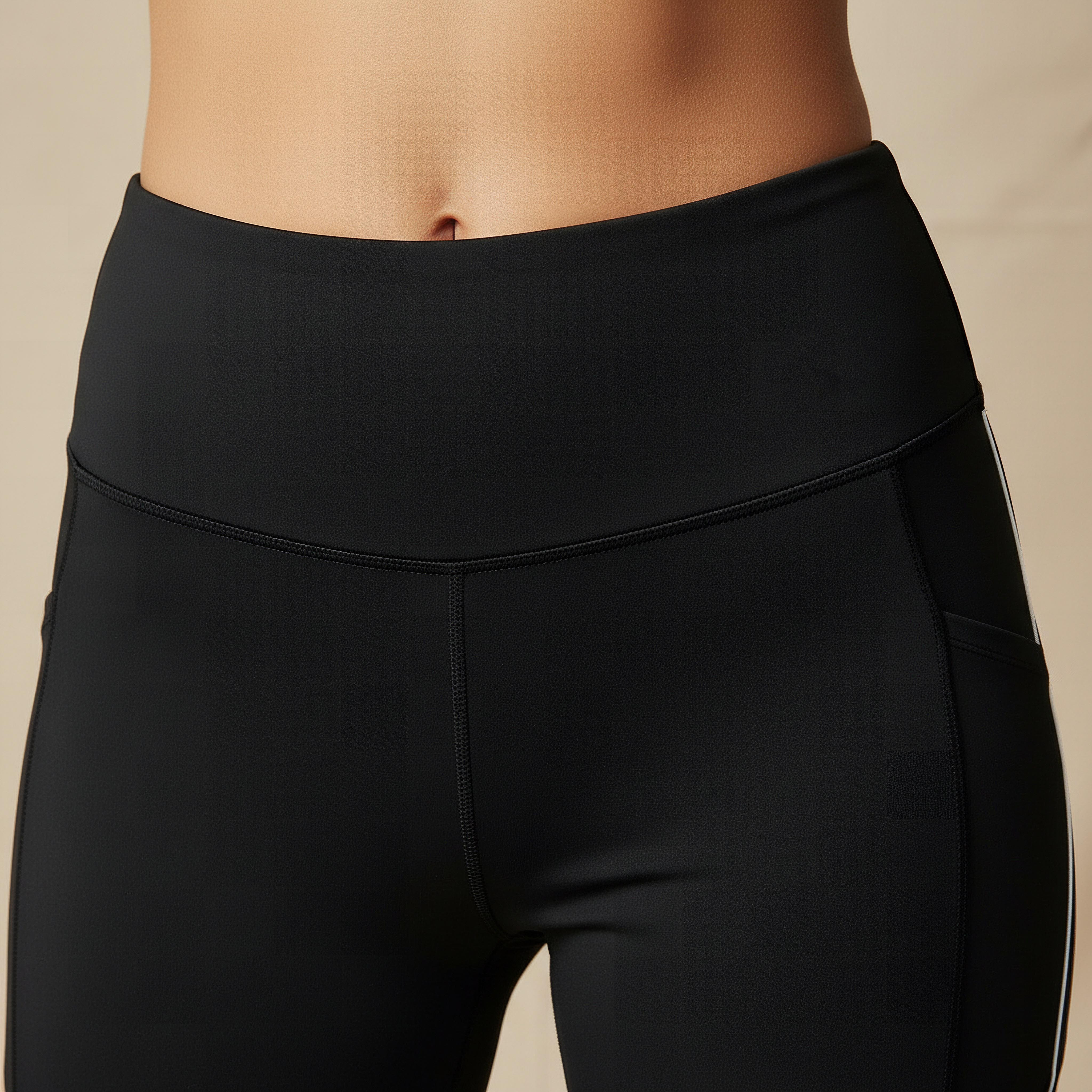 Kappa Women Cell Phone Pocket and 2 Way Stretch Leggings-women-clothing-bottoms-leggings-image-4