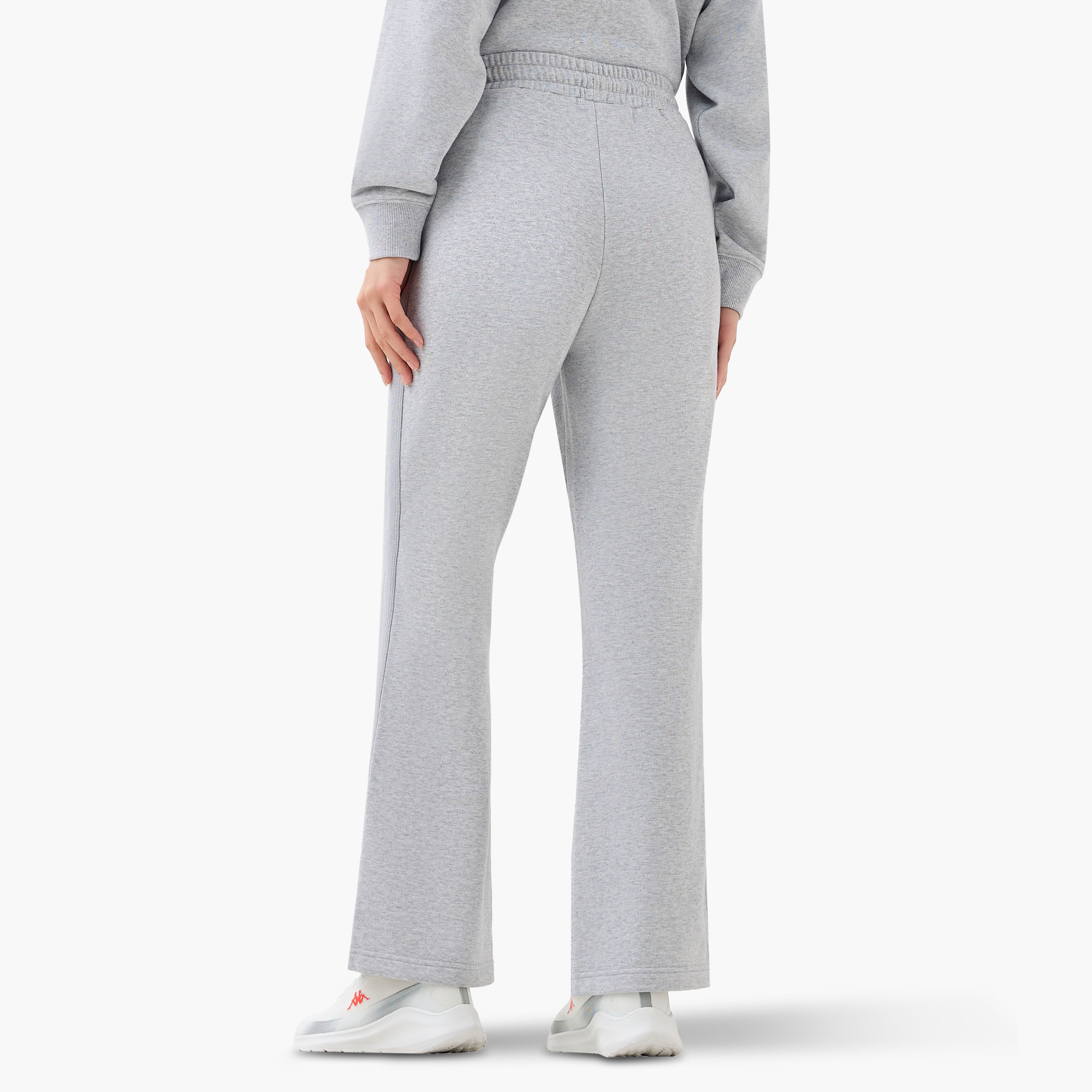 Kappa Logo Embroidered Regular Fit Track Pants-women-clothing-bottoms-joggers-image-3