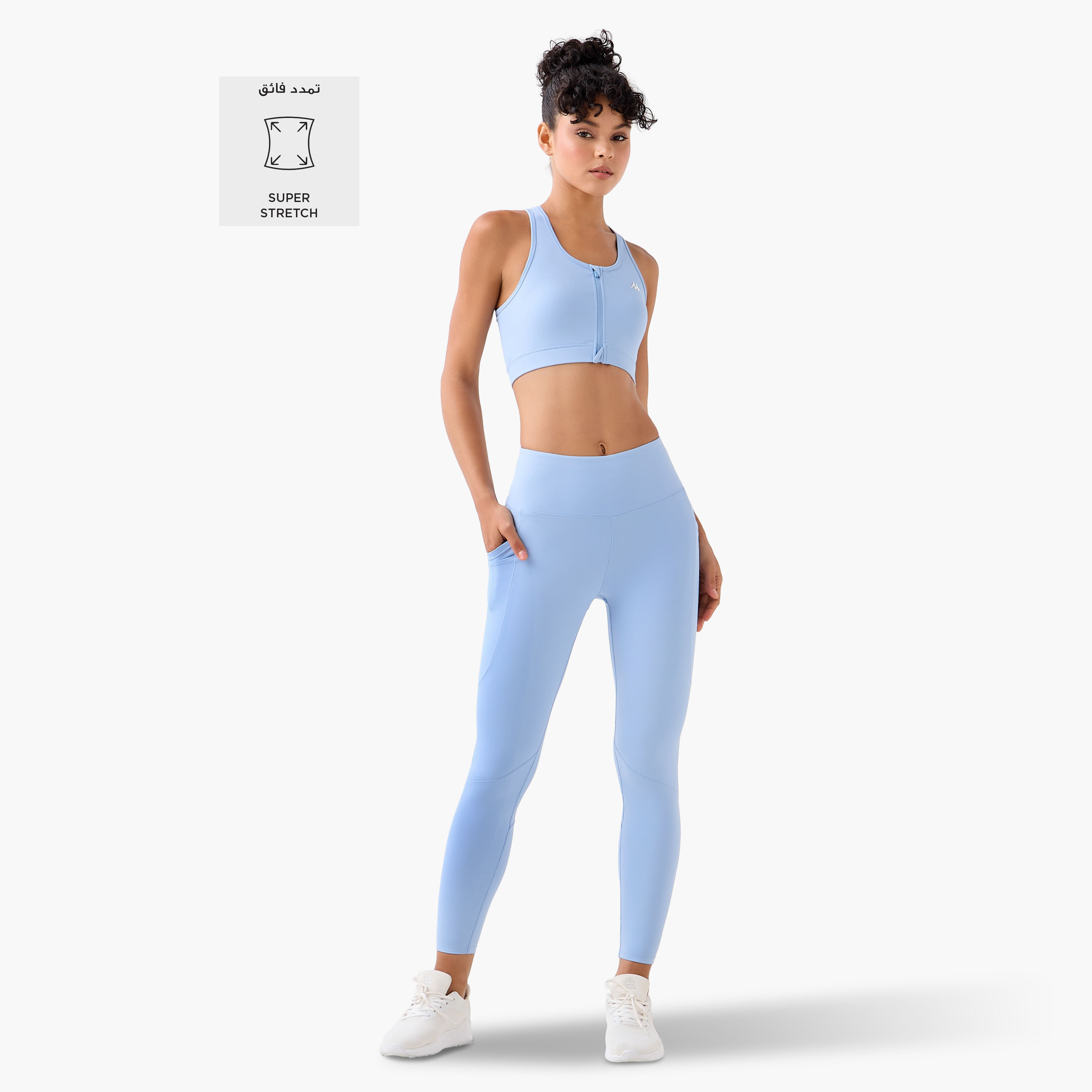 Kappa Women 2 Way Stretch Sports Bra-sports-women-clothing-sportsbras-image-2