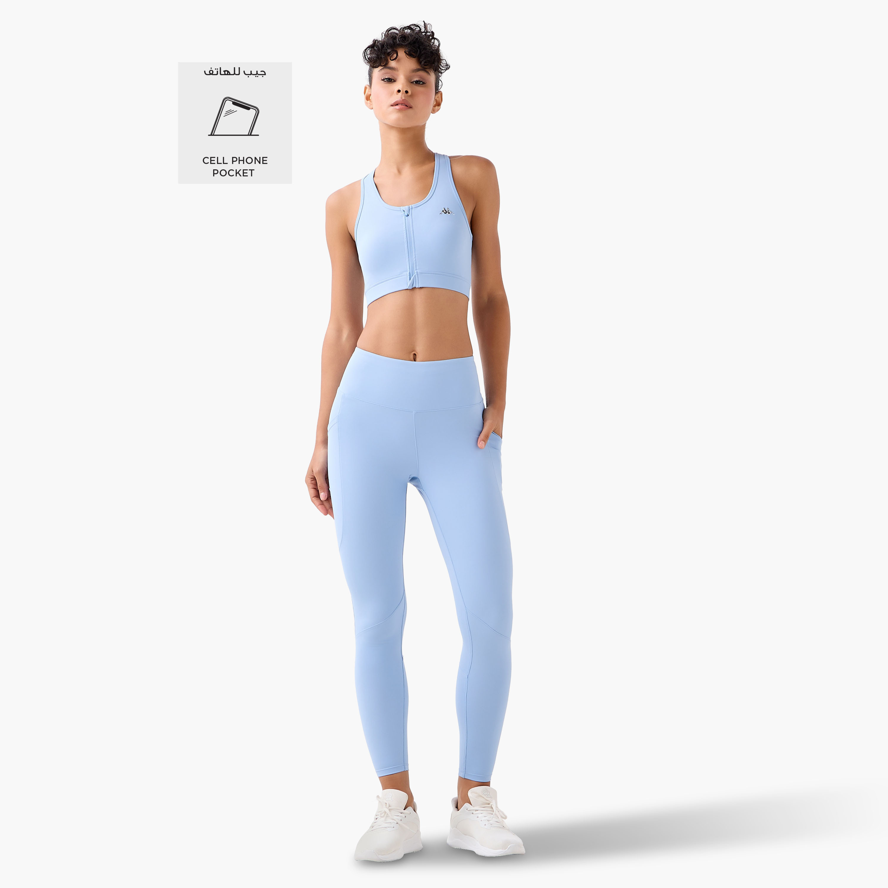 Kappa Women Side Pocket Leggings-women-clothing-bottoms-leggings-image-2