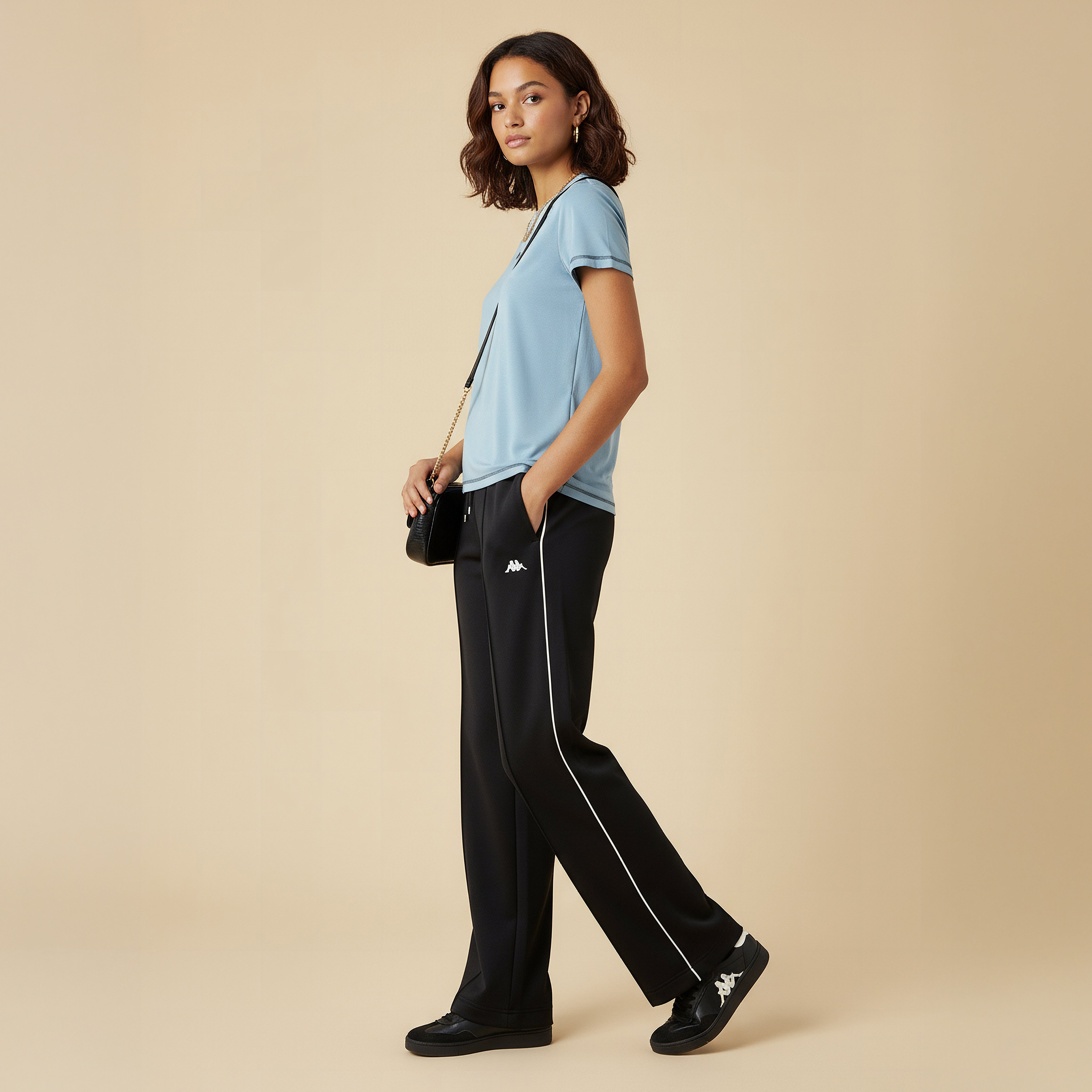 Kappa Women Soft Touch Stretchable T-shirt-sports-women-clothing-tshirtsandvests-image-2