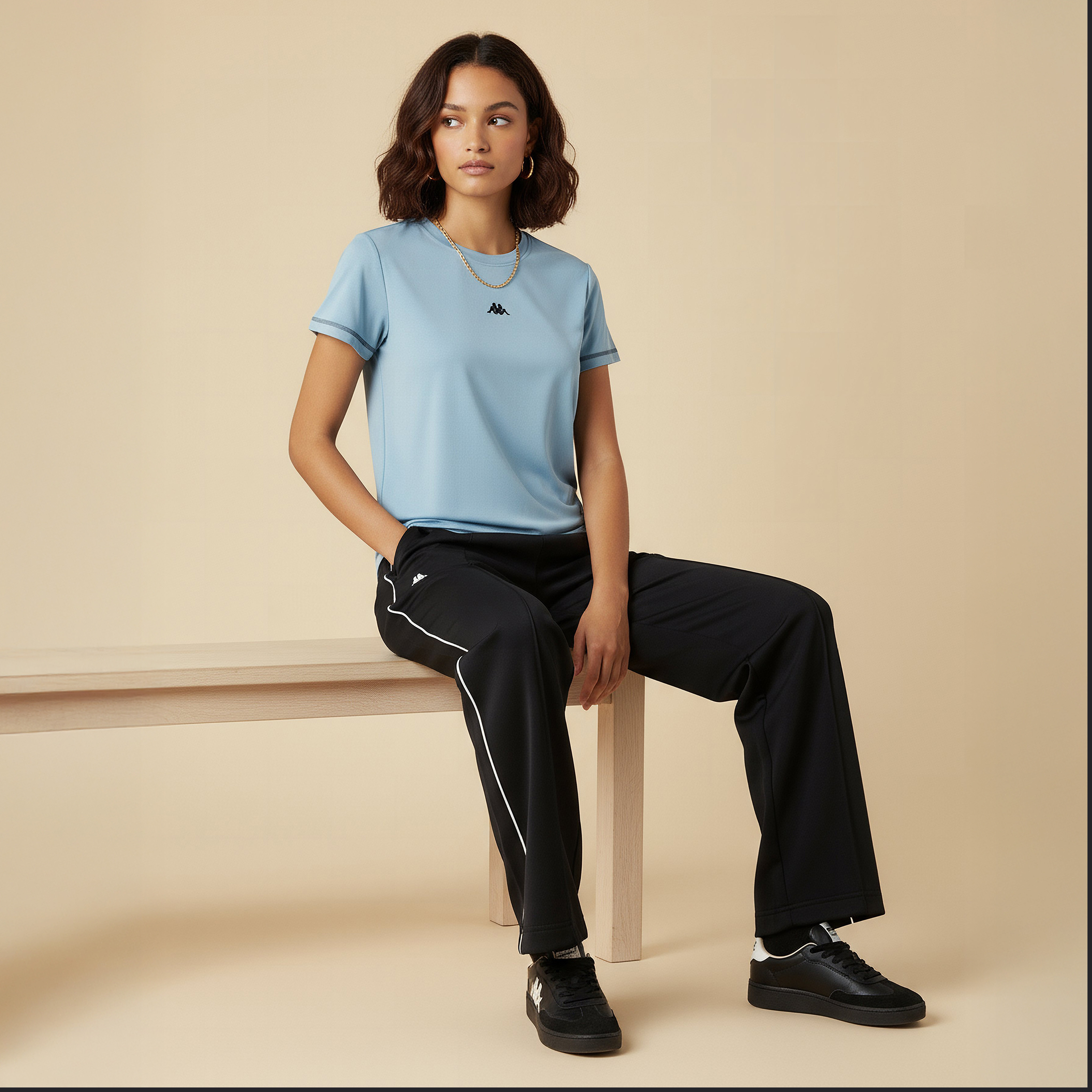 Kappa Women Soft Touch Stretchable T-shirt-sports-women-clothing-tshirtsandvests-image-5