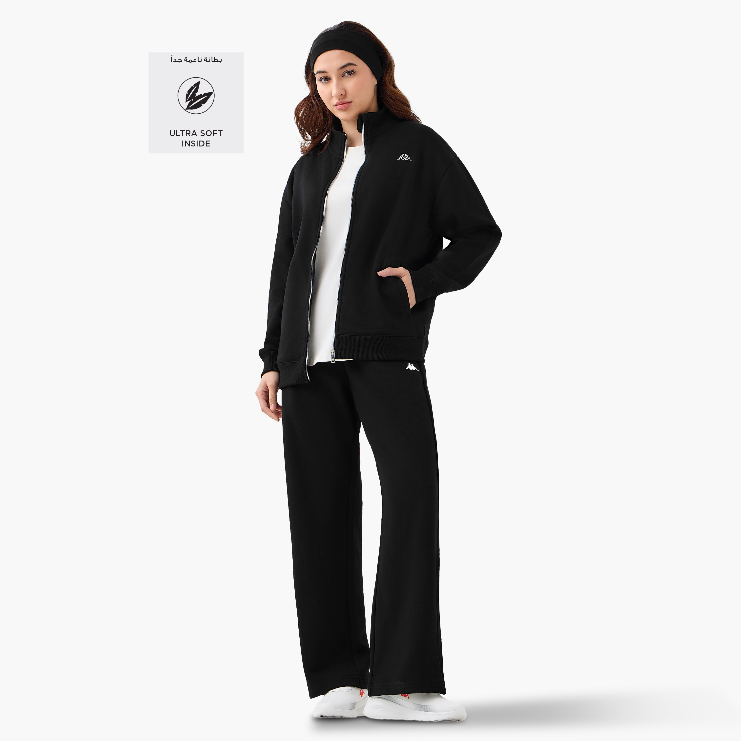 Kappa Women Zip Through Jacket-women-clothing-coordsets-image-2