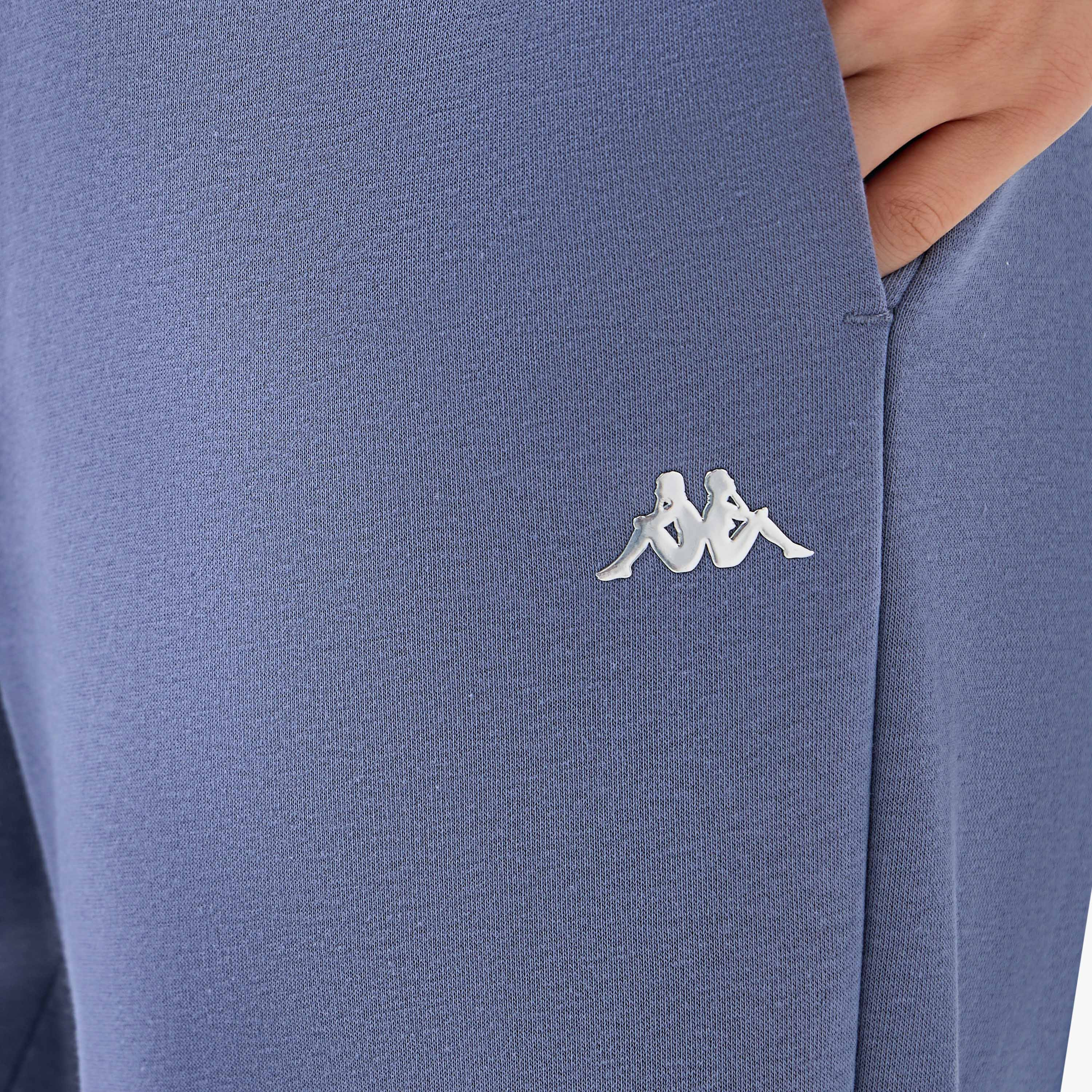 Kappa Slit Accent Flared Track Pants with Pockets-women-clothing-bottoms-joggers-image-5