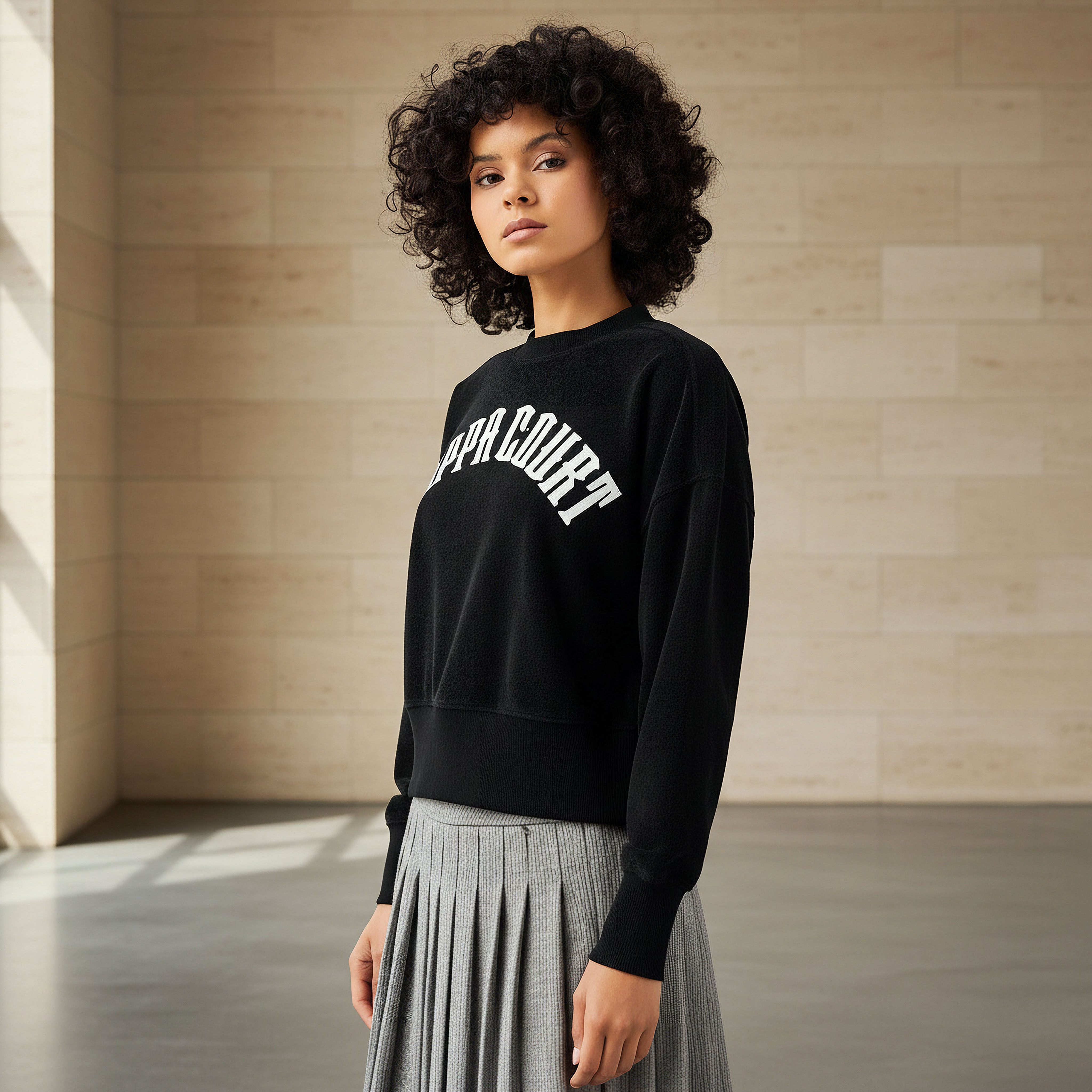 Kappa Women Printed Sweatshirt-women-clothing-sportswearandactivewear-hoodiesandsweatshirts-image-1