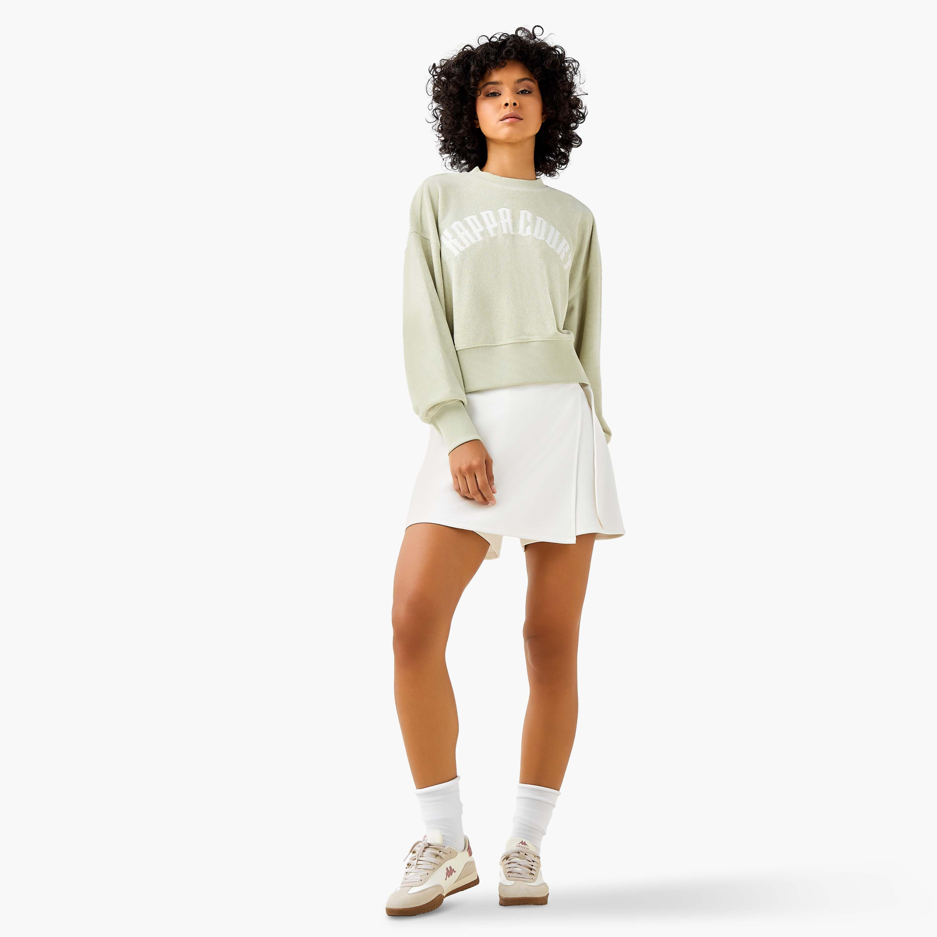 Kappa Women Printed Sweatshirt-women-clothing-sportswearandactivewear-hoodiesandsweatshirts-image-2