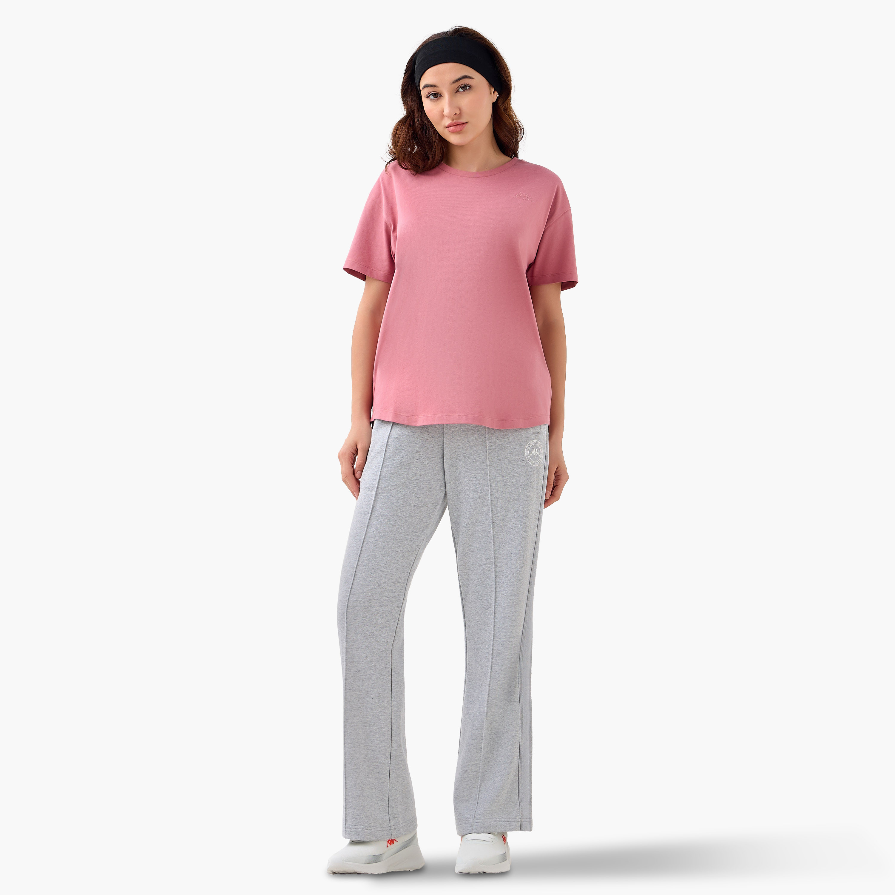 تيشيرت مطاطي بتطريز شعار للنساء من كابا-women-clothing-tshirts-image-4