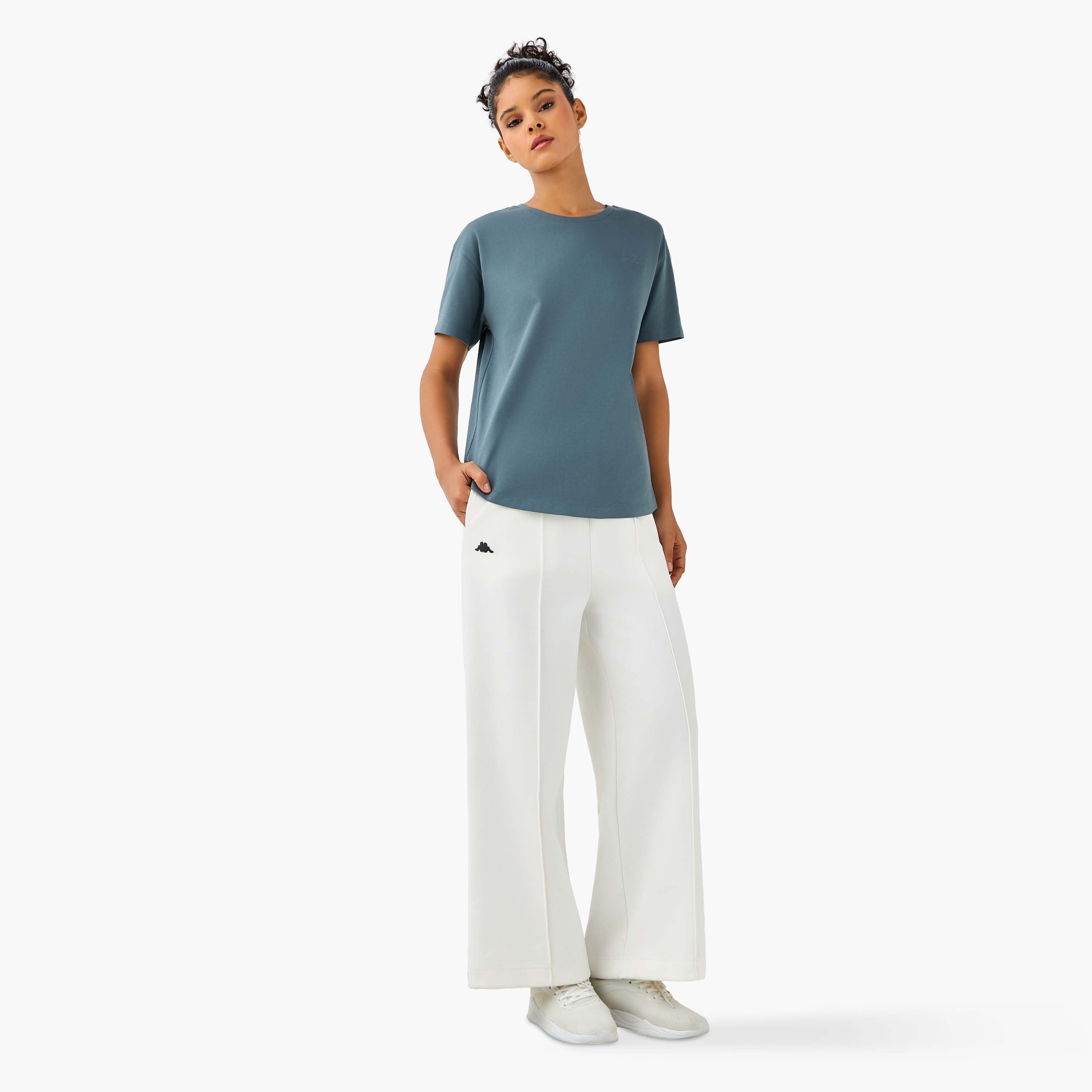 Kappa Women Round Neck T-shirt-women-clothing-tshirts-image-2