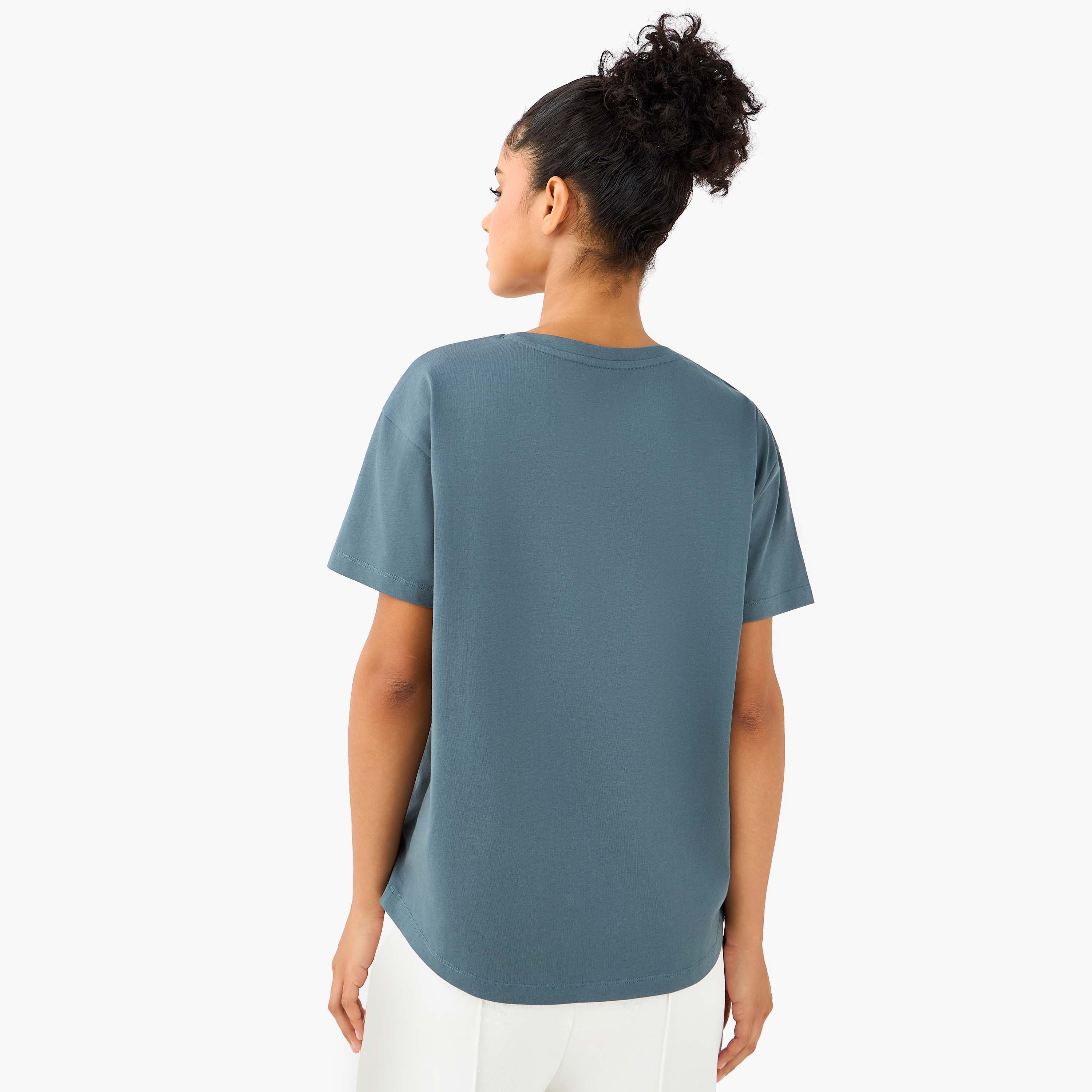 Kappa Women Round Neck T-shirt-women-clothing-tshirts-image-3