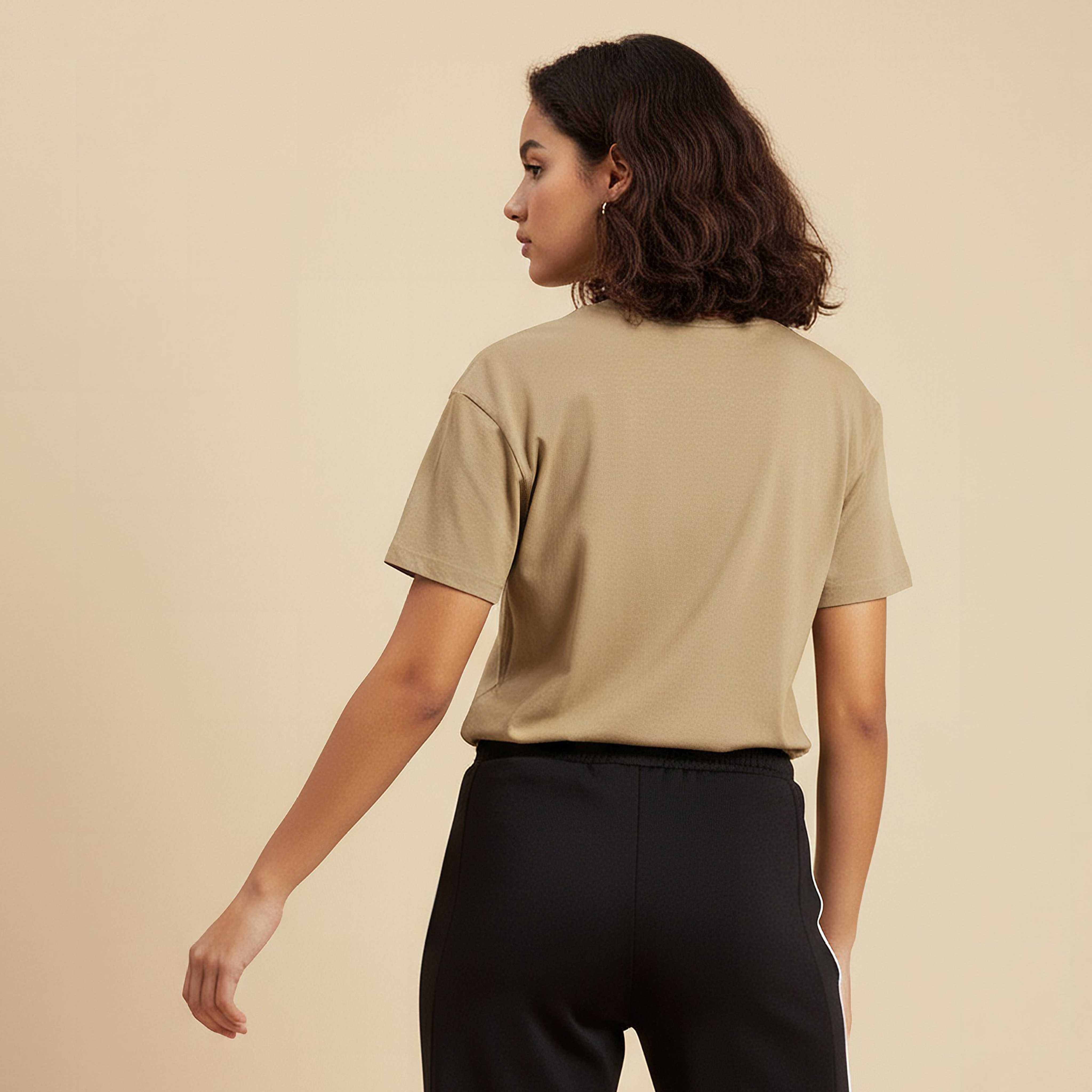 تيشيرت بياقة مستديرة للنساء من كابا-women-clothing-tshirts-image-3