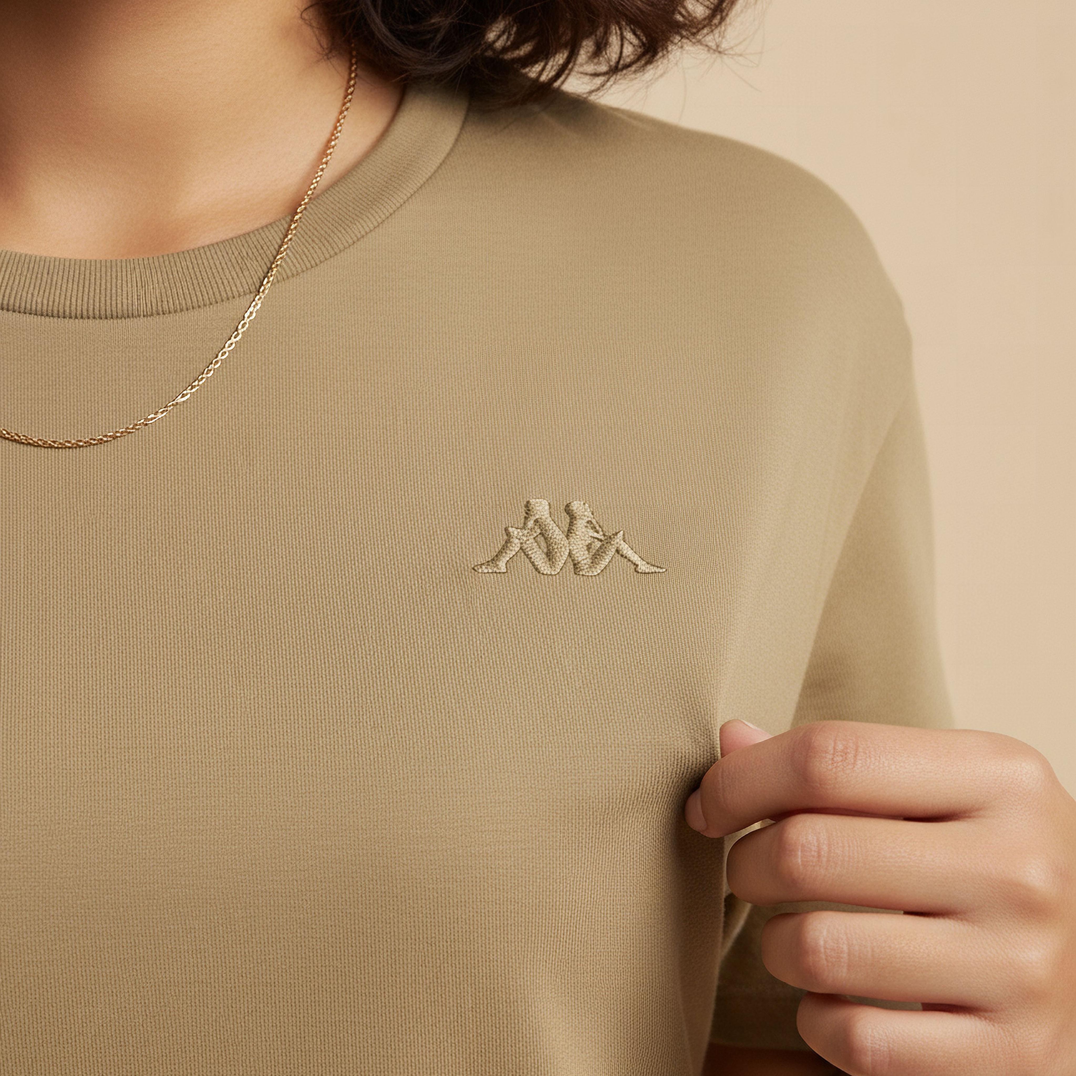 تيشيرت بياقة مستديرة للنساء من كابا-women-clothing-tshirts-image-2