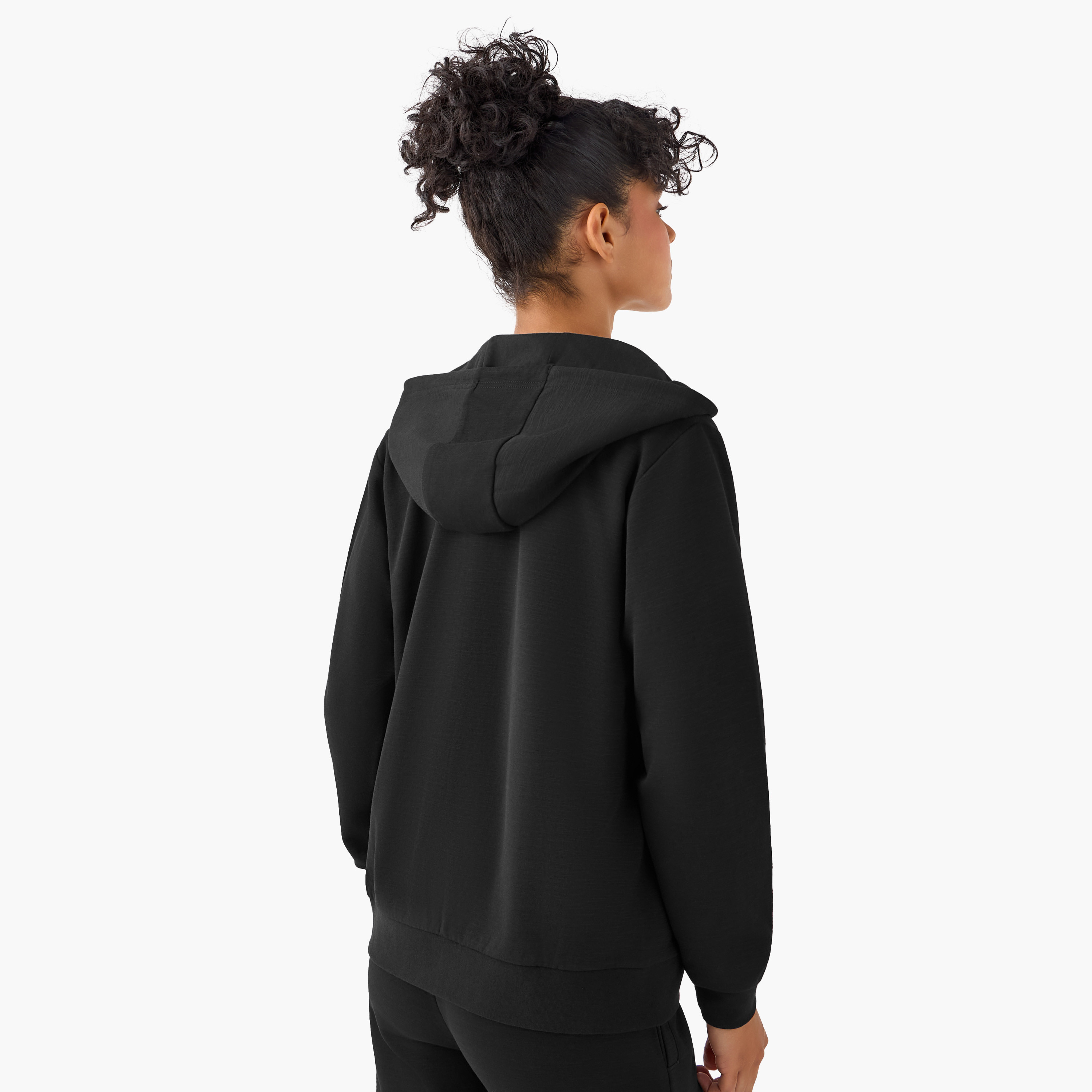 Kappa Women Zip Closure Hooded Sweatshirt-women-clothing-coordsets-image-6