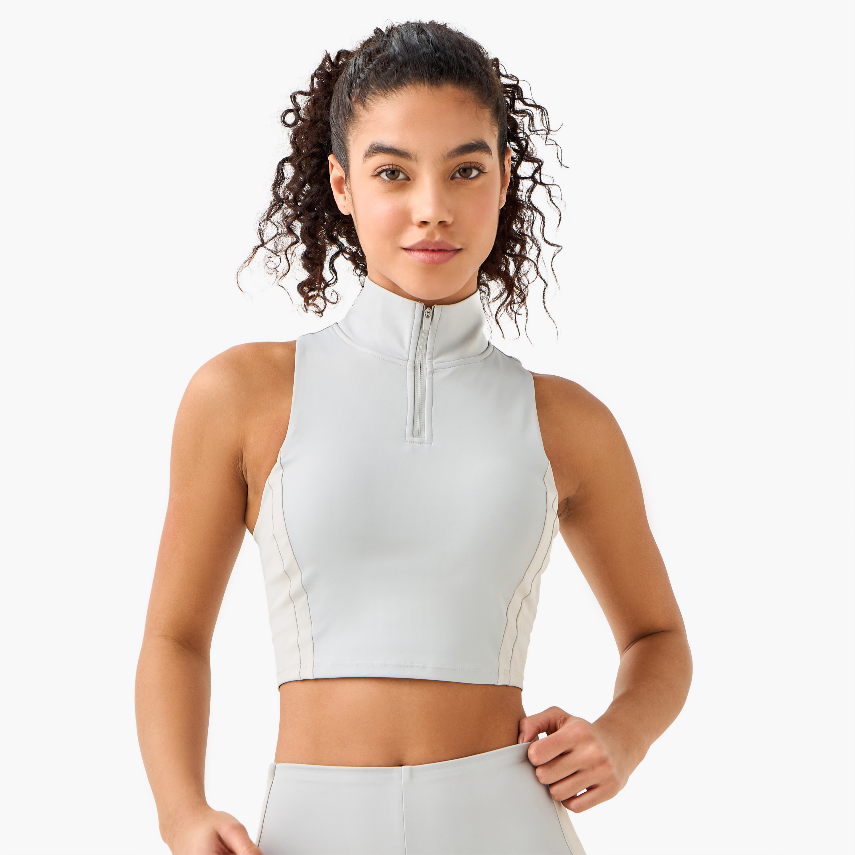 Kappa Women High Neck Racerback Sports Bra-women-clothing-lingerie-bras-image-2