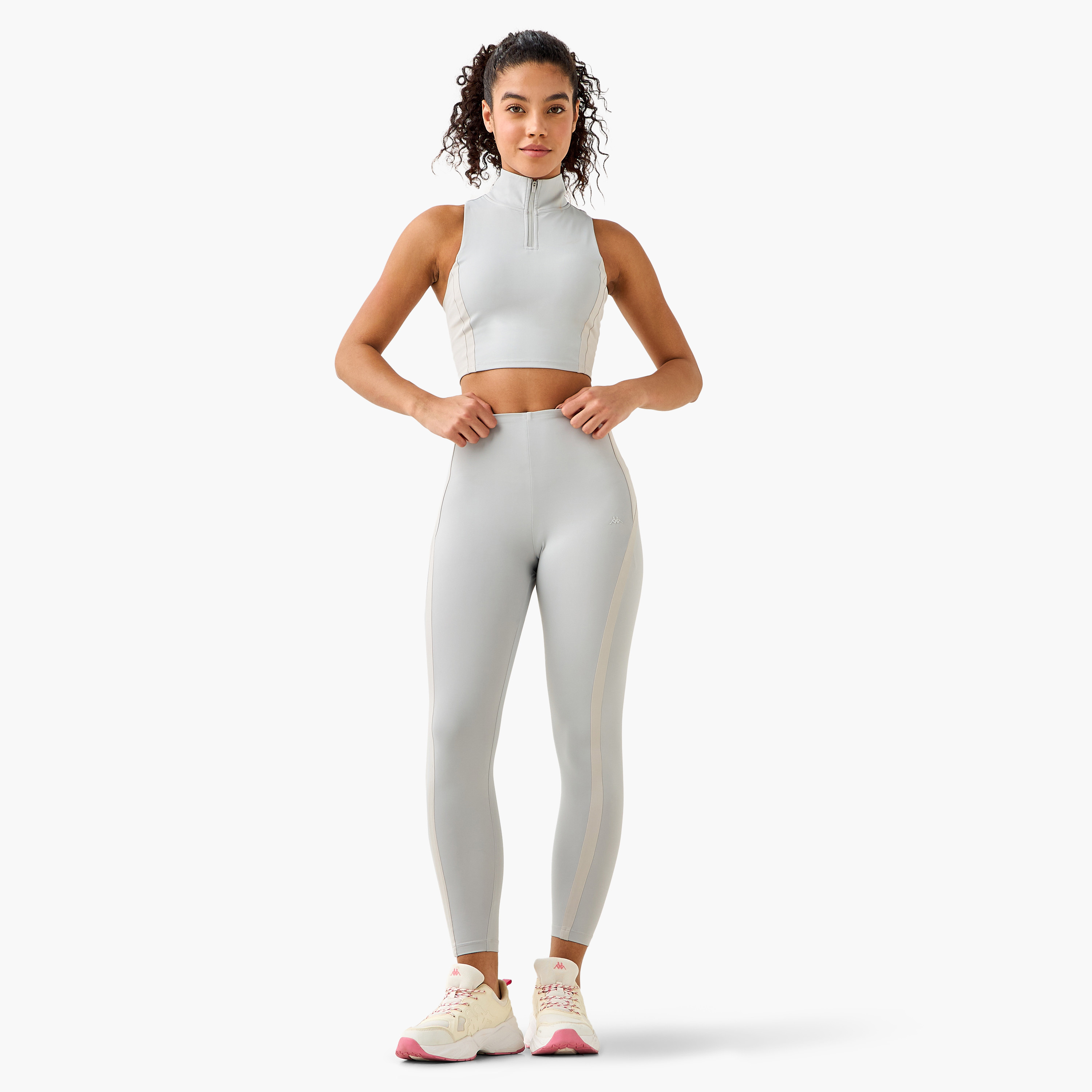 Kappa Women High Neck Racerback Sports Bra-women-clothing-lingerie-bras-image-3